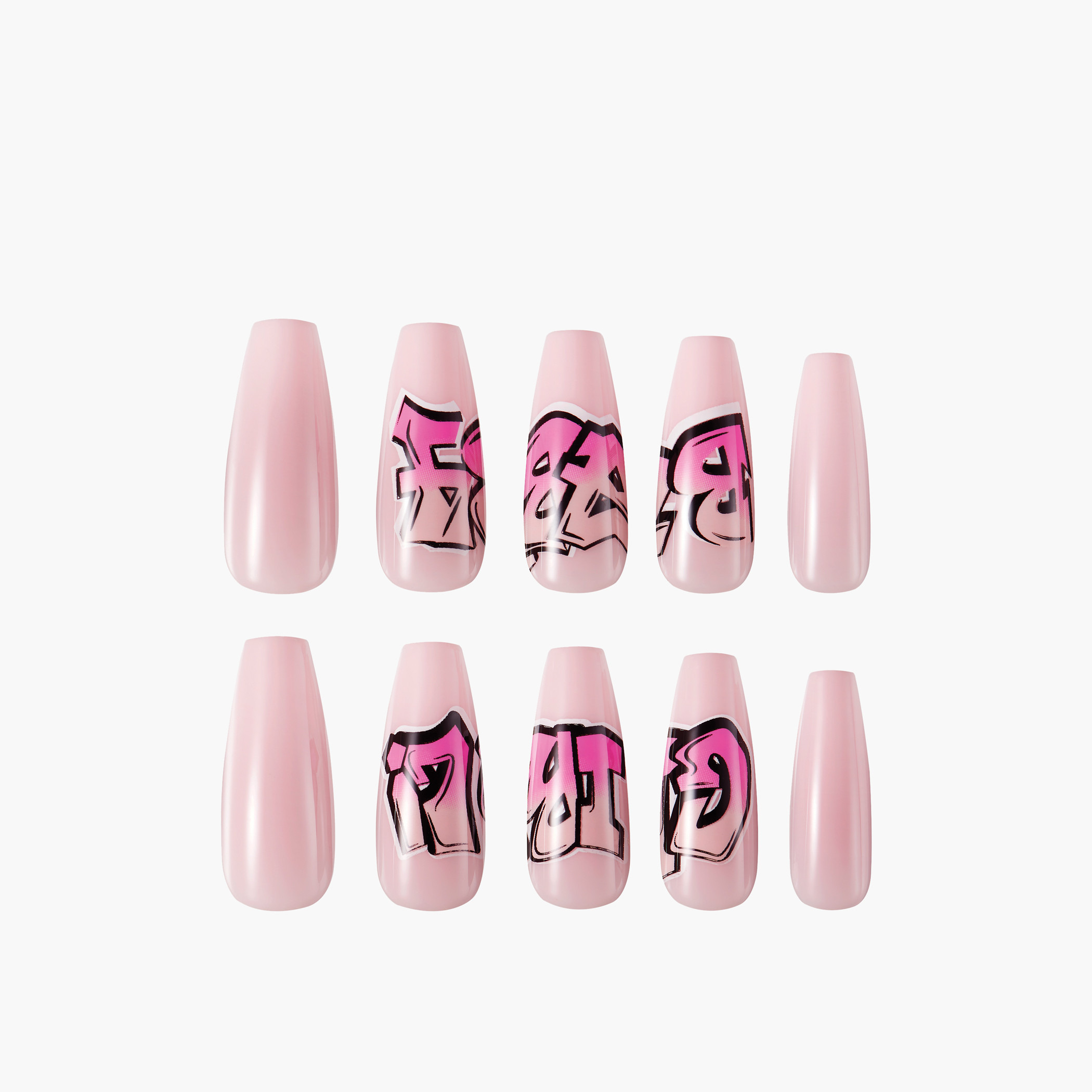 Lottie London 30-Piece Lottie X Chaun Legend Press-On Nails Set-beautyandpersonalcare-makeup-nails-artificialnails-image-2