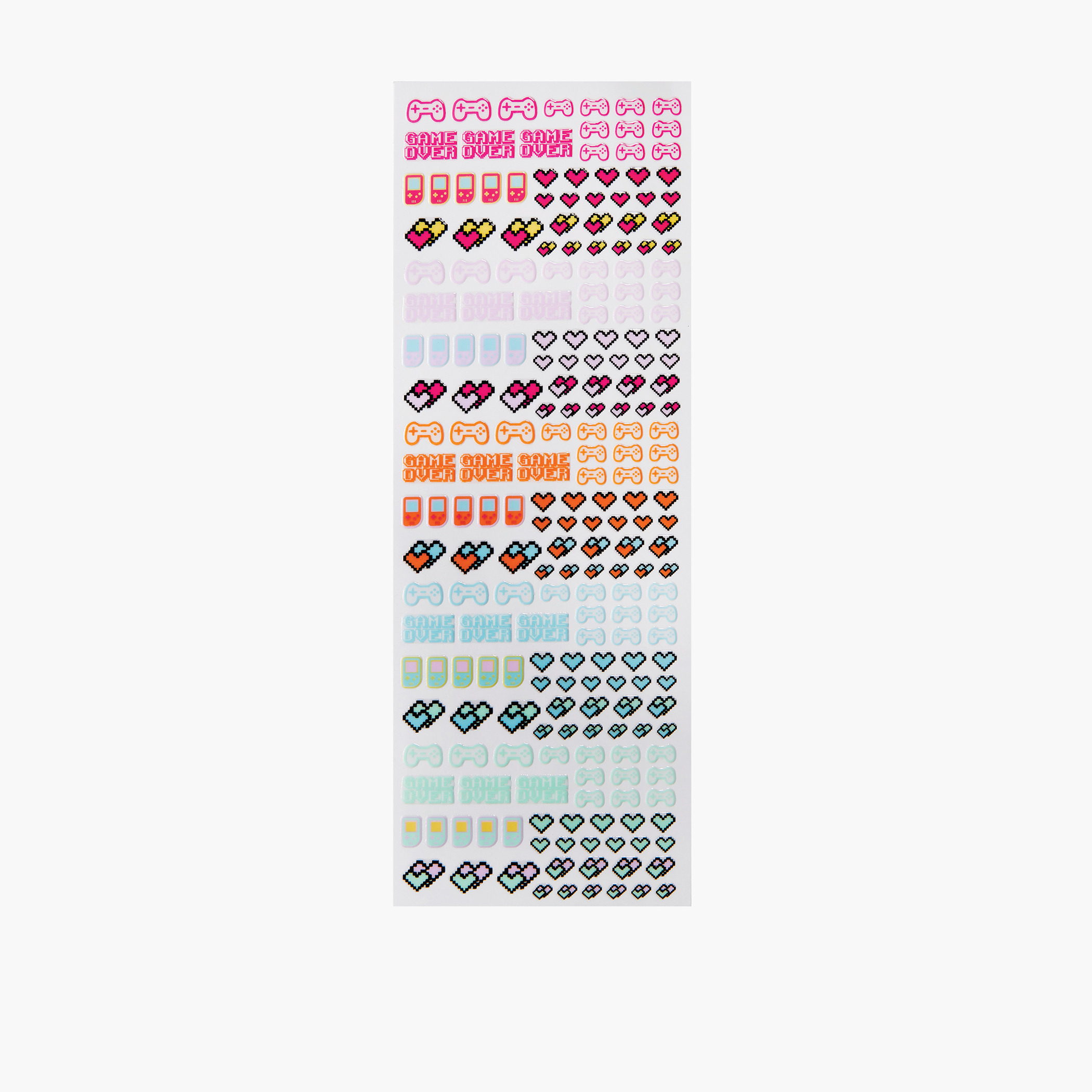 Lottie London Stick to It Gaming Nail Sticker Kit-beautyandpersonalcare-makeup-nails-nailtools-image-2