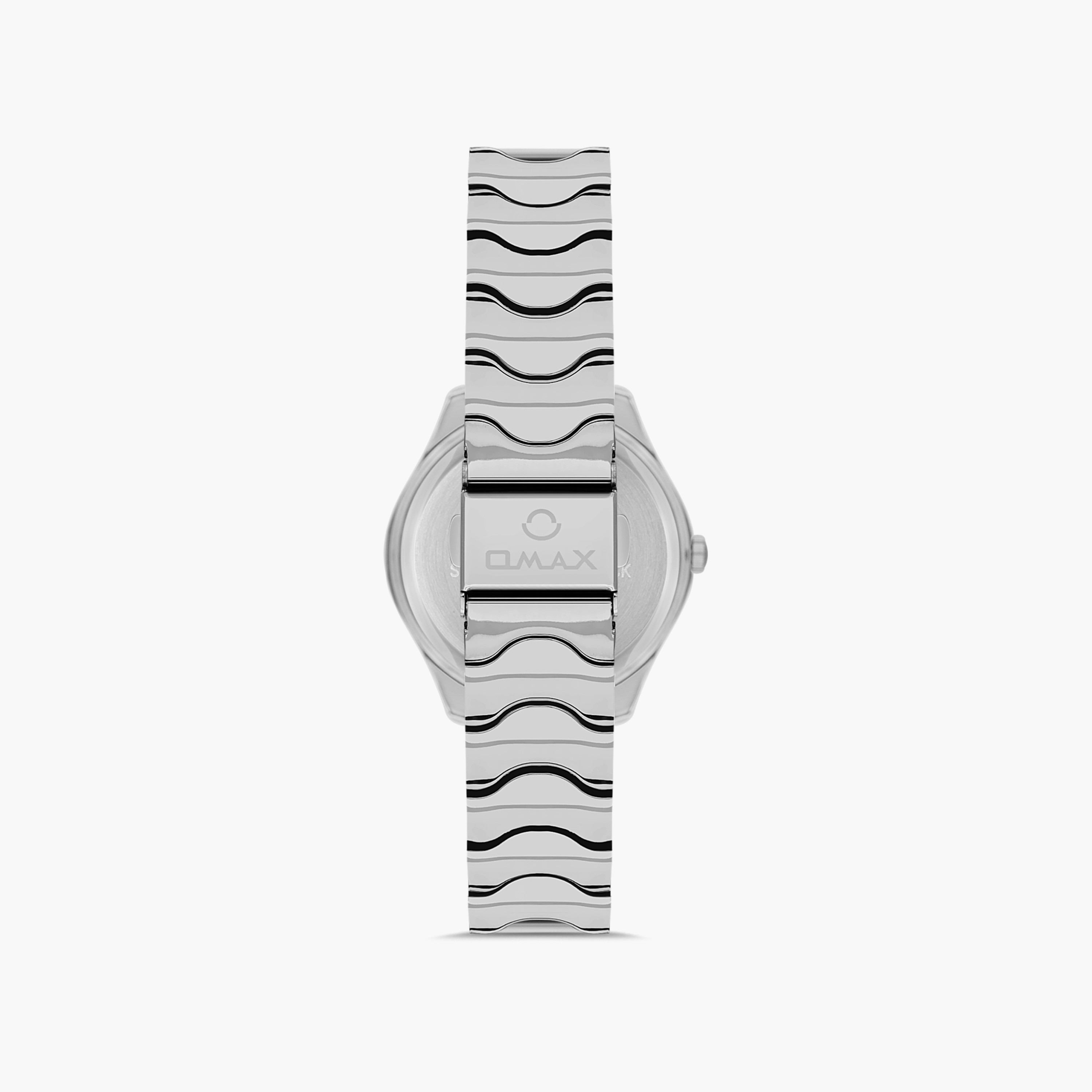 Omax Women's Silver Analog Stainless Steel Strap Watch | 00JSS024I002 | 36 MM-women-watchesandjewellery-watches-image-3