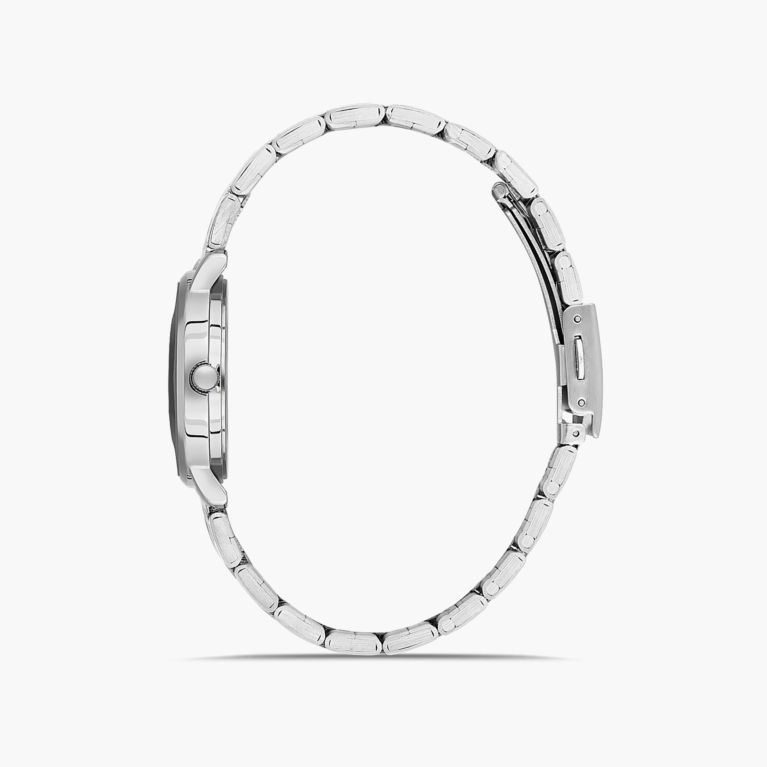 ساعة اوماكس بلون فضي مع انالوج بسوار ستانلس ستيل | 00ZMC002I003-women-watchesandjewellery-watches-image-2