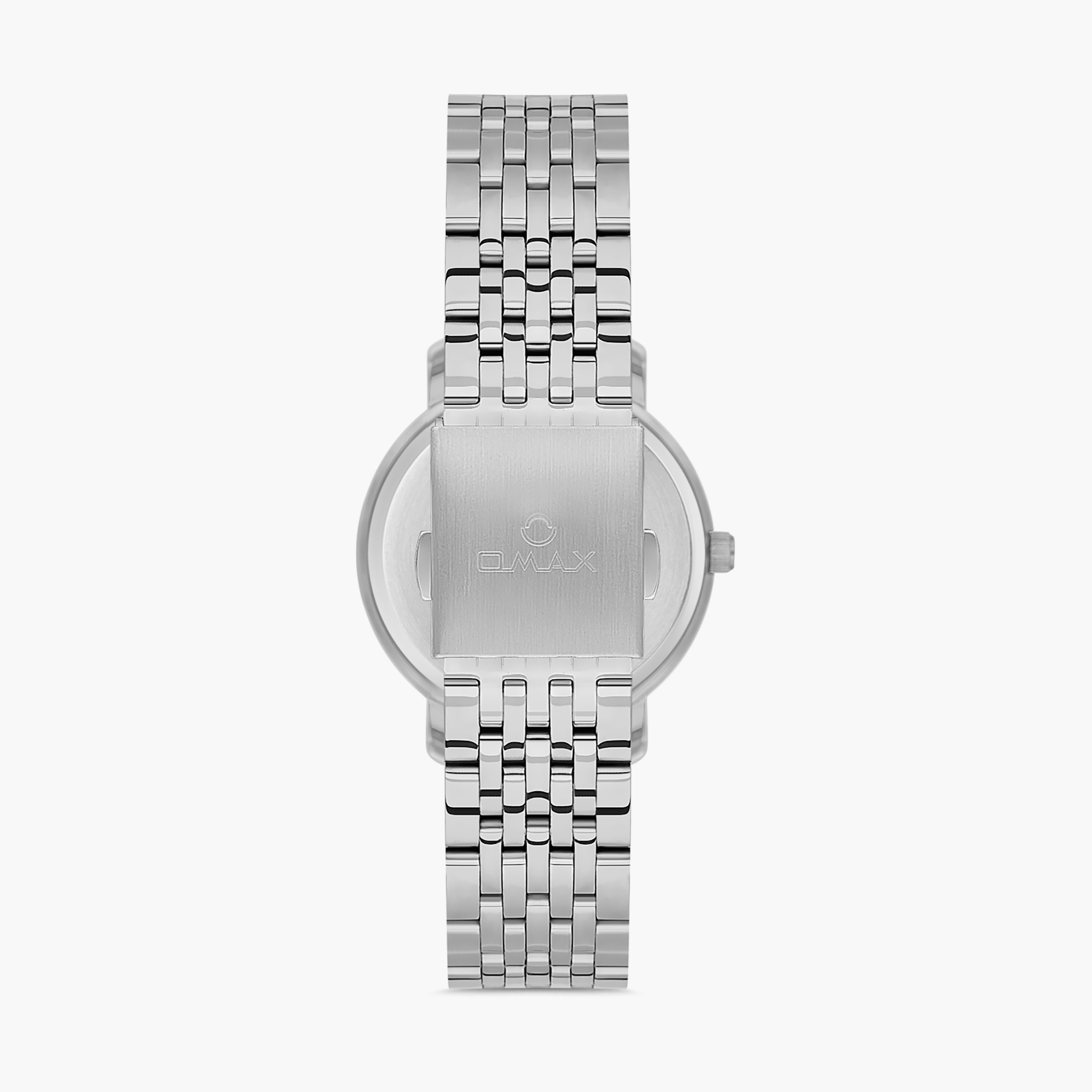 ساعة اوماكس بلون فضي مع انالوج بسوار ستانلس ستيل | 00ZMC002I003-women-watchesandjewellery-watches-image-3