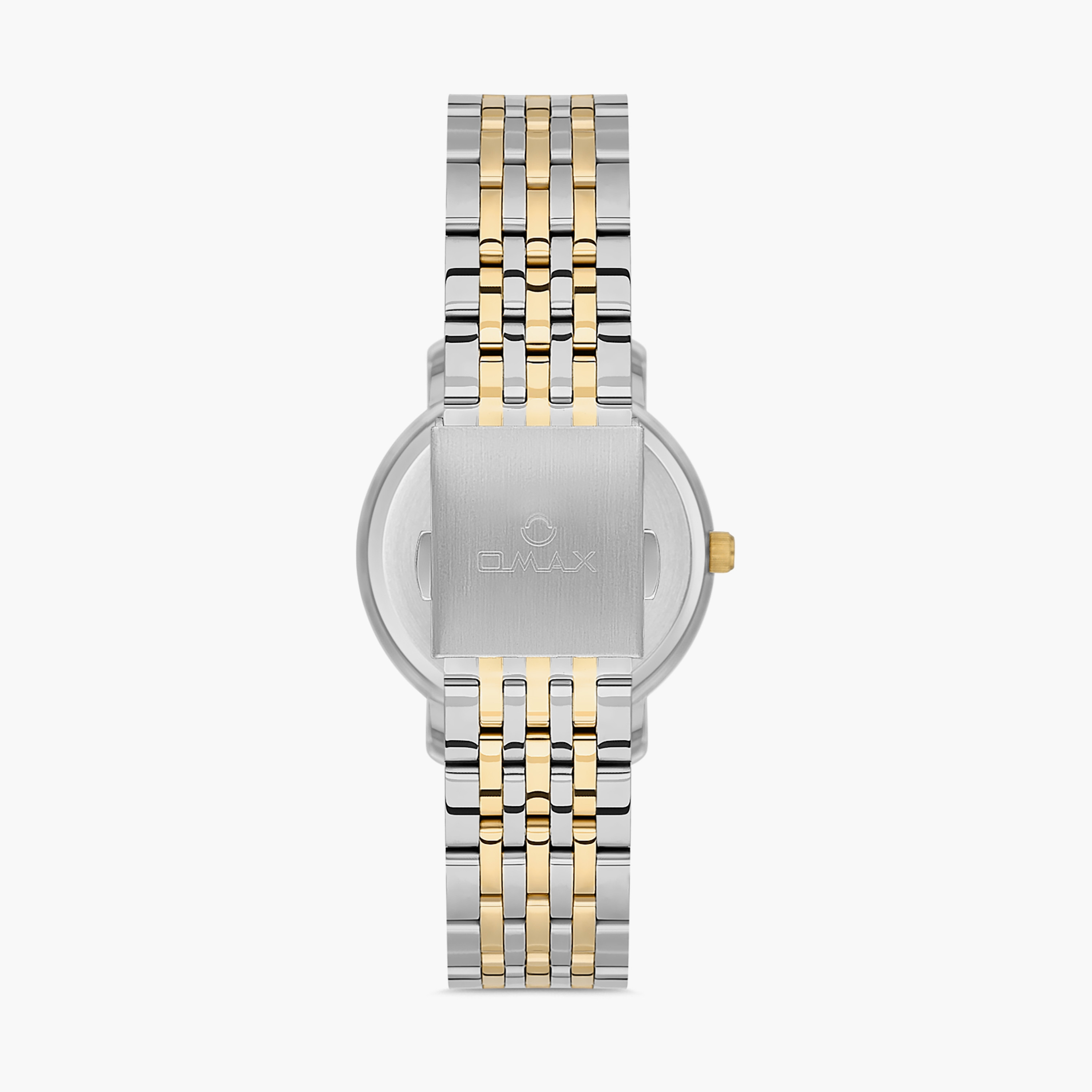 ساعة اوماكس بلون فضي وذهبي مع انالوج بسوار ستانلس ستيل | 00ZMC002N001-women-watchesandjewellery-watches-image-3