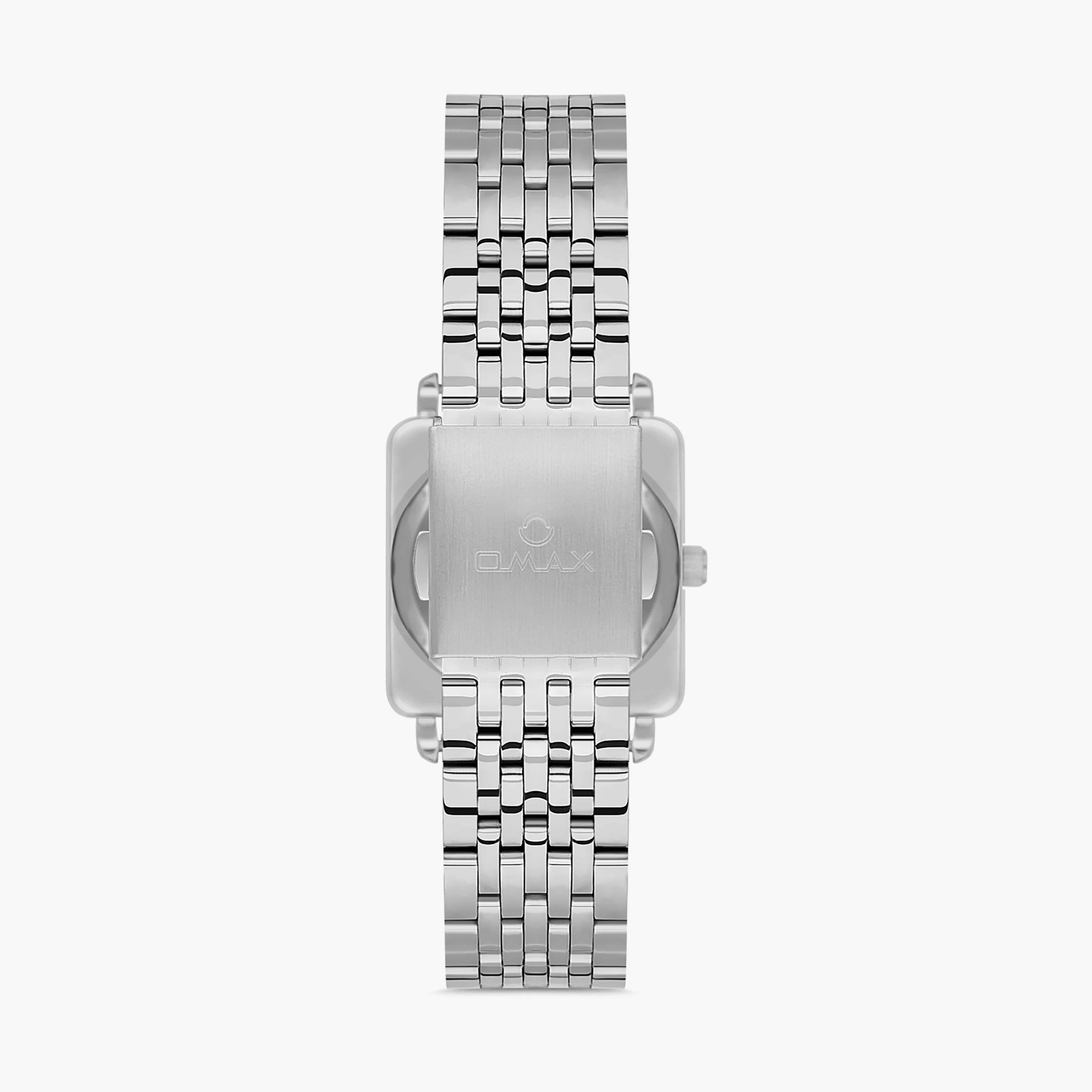 ساعة اوماكس بلون فضي مع انالوج بسوار ستانلس ستيل | 00ZMS002I003-women-watchesandjewellery-watches-image-3
