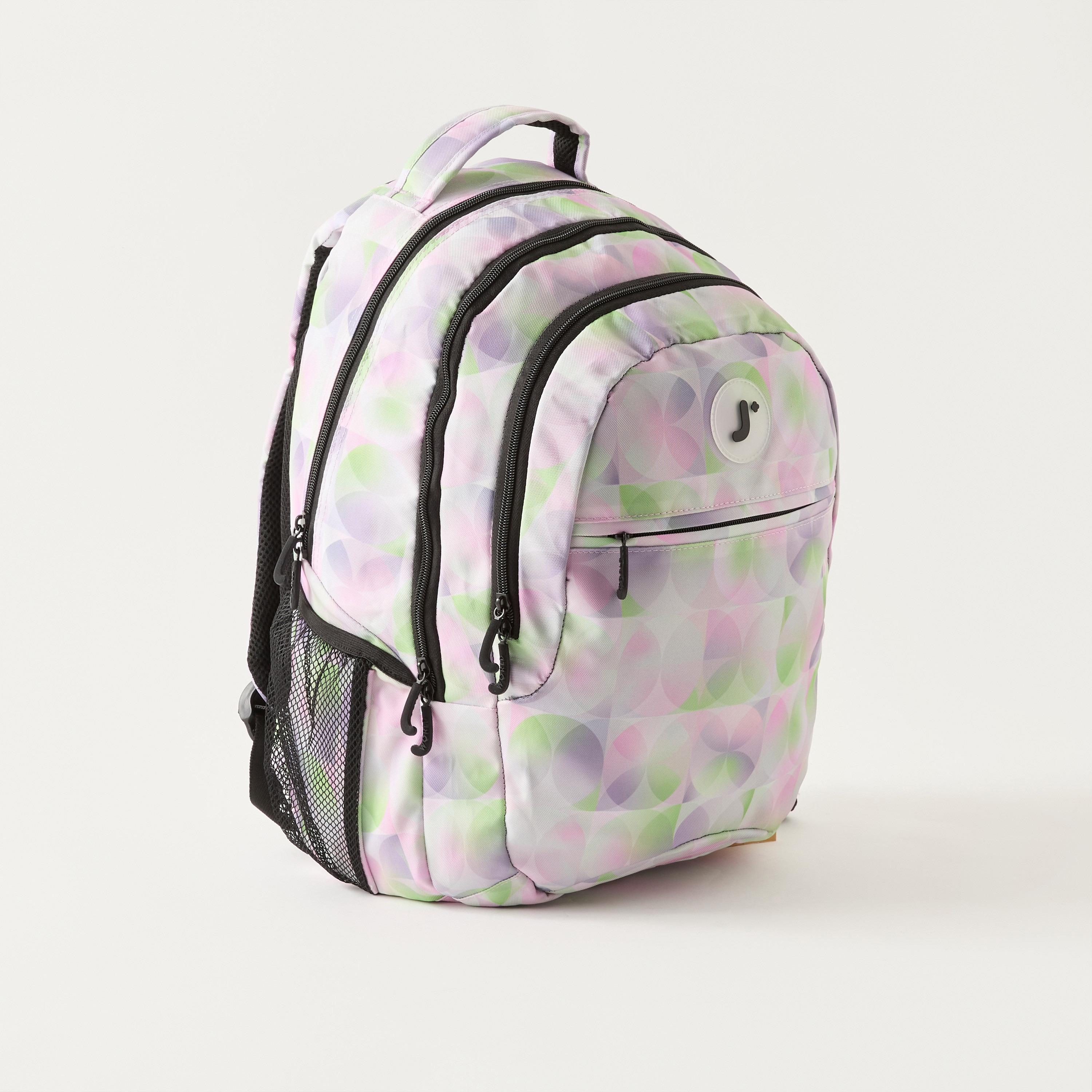 شنطة ظهر بطبعات 18 بوصة بحمّالات كتف قابلة للتعديل من جي وورلد - 19x31x46 سم-school-bagsandbackpacks-backpacks-image-2