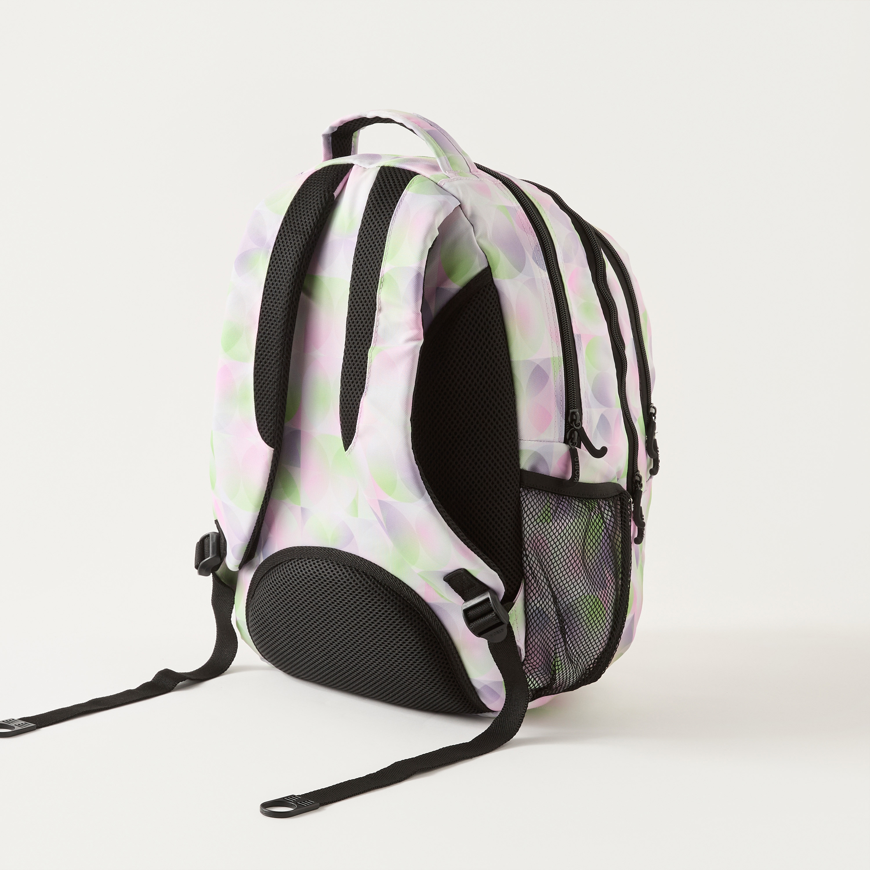 شنطة ظهر بطبعات 18 بوصة بحمّالات كتف قابلة للتعديل من جي وورلد - 19x31x46 سم-school-bagsandbackpacks-backpacks-image-3