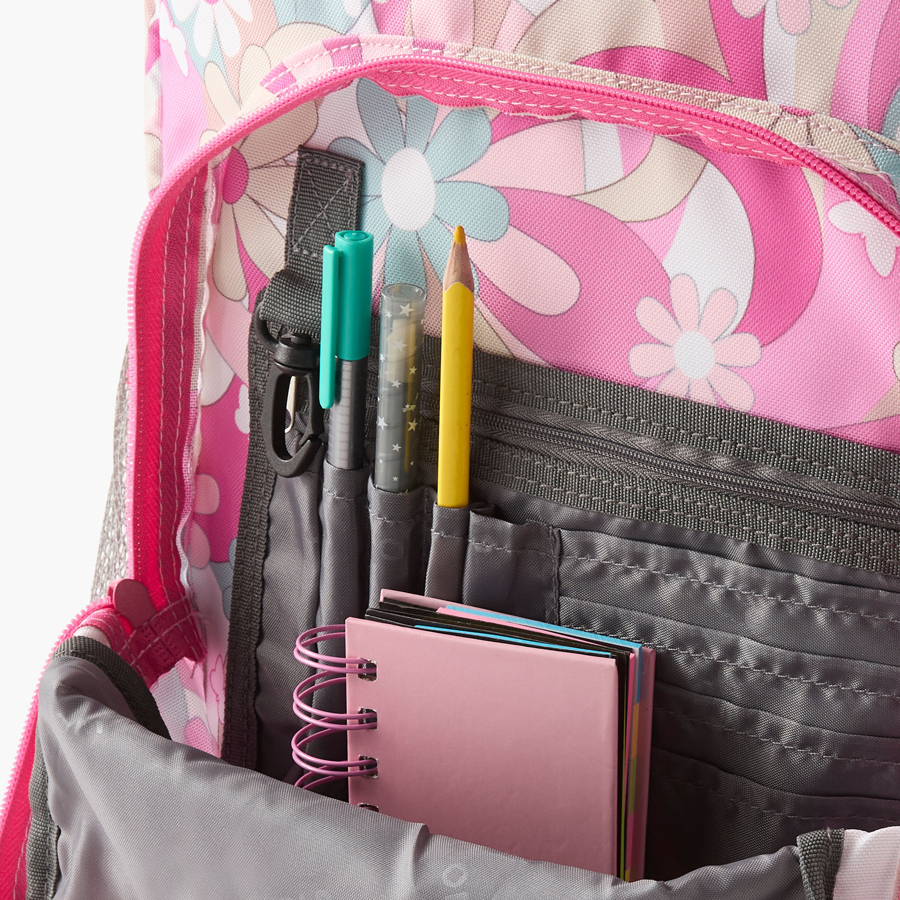 J World 18-inch All-Over Floral Print Trolley Backpack with Retractable Handle - 21x32x46 cm-school-bagsandbackpacks-trolleybags-image-13