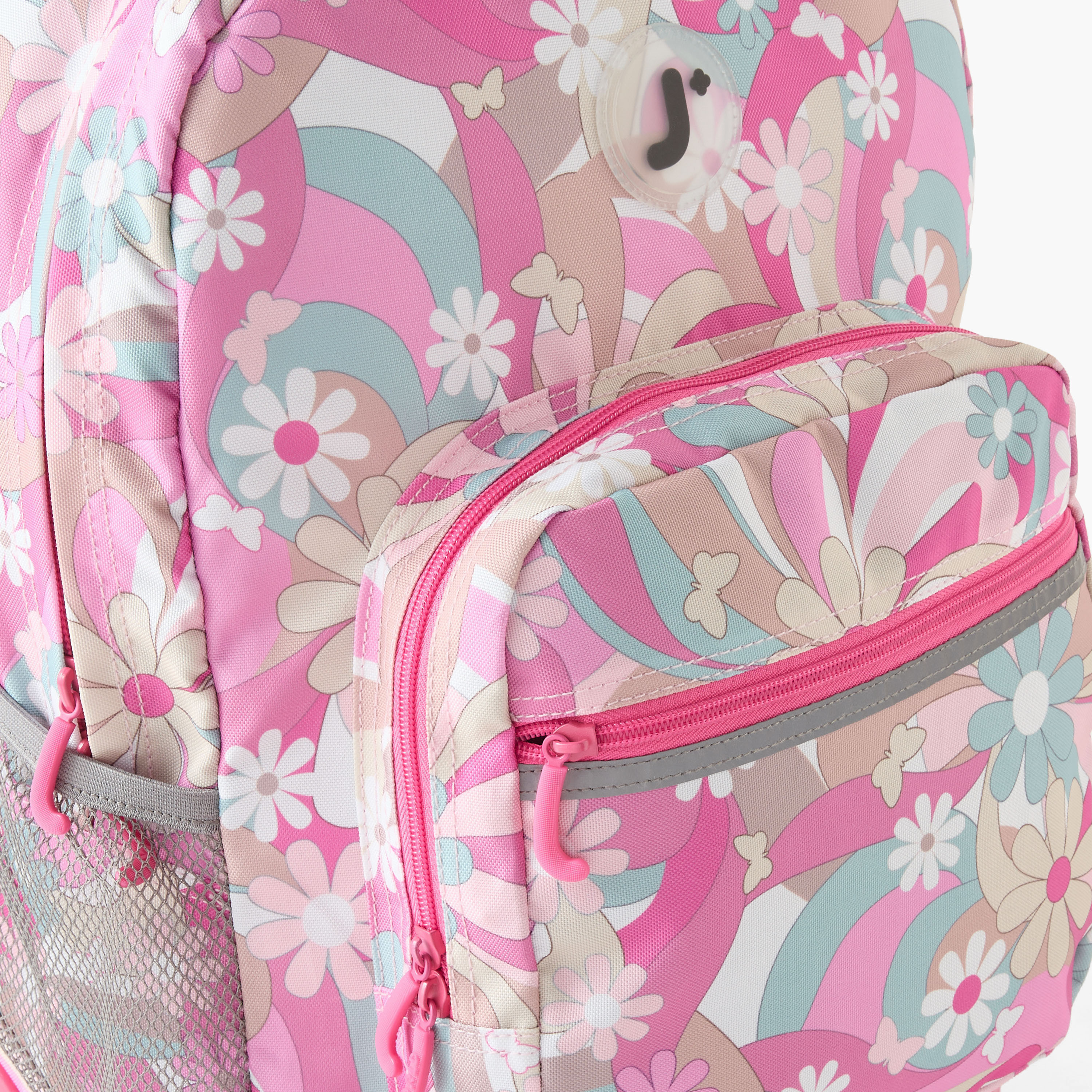 J World 18-inch All-Over Floral Print Trolley Backpack with Retractable Handle - 21x32x46 cm-school-bagsandbackpacks-trolleybags-image-8