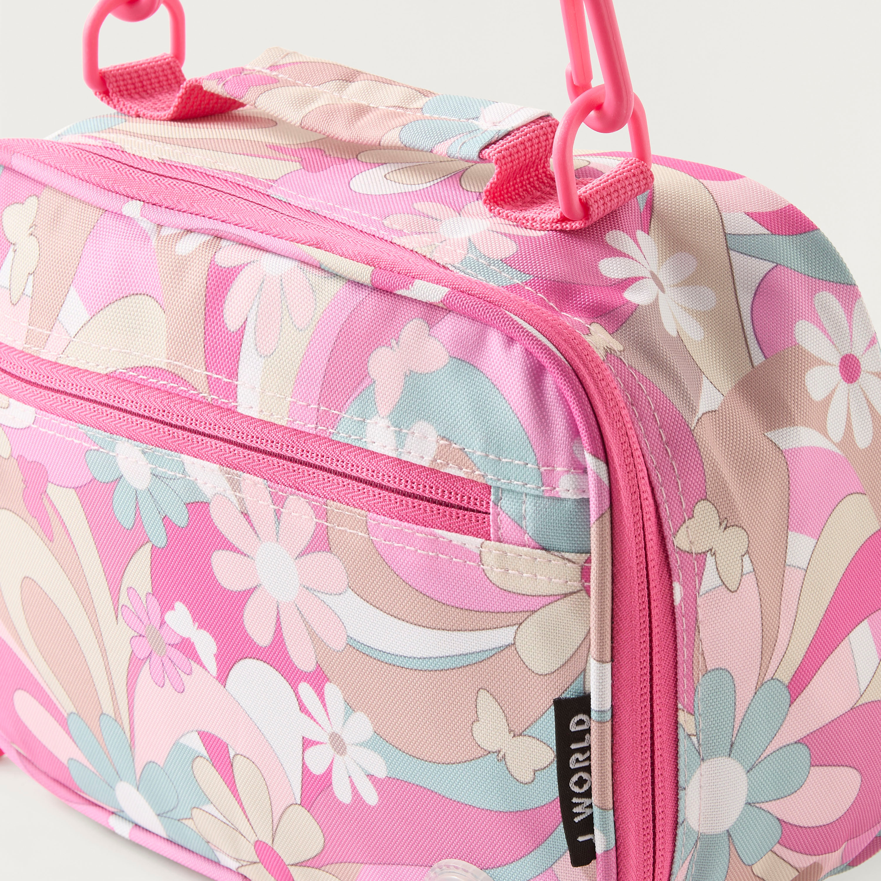J World Floral Print Lunch Bag with Detachable Strap-school-lunchessentials-lunchbags-image-4