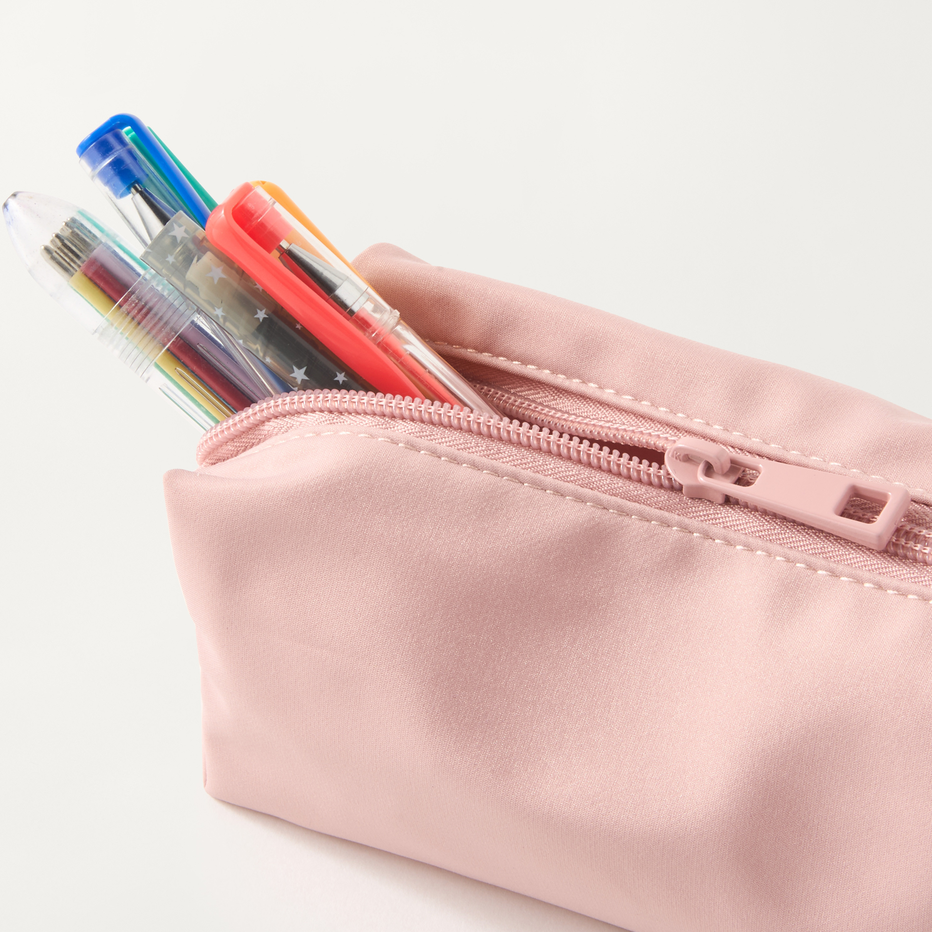 مقلمة سادة بسحاب إغلاق من رويال ساك-school-stationery-pencilcases-image-4