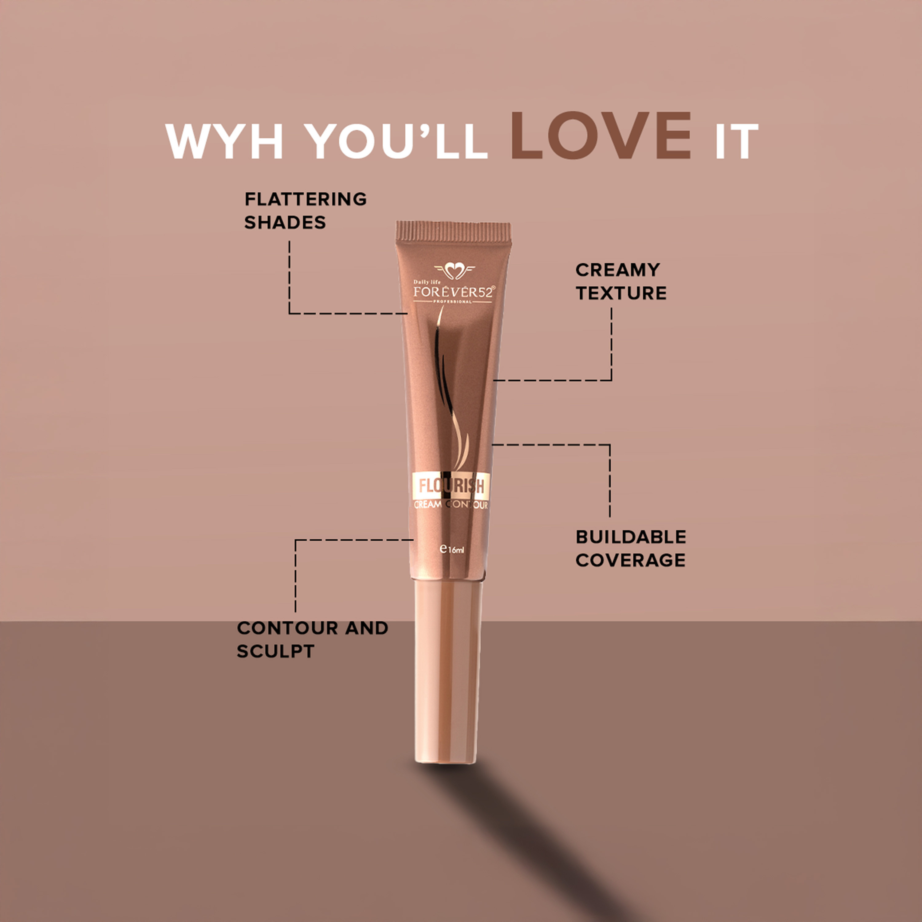 Daily life FOREVER52 Flourish Cream Contour - 16 ml-beautyandpersonalcare-makeup-face-contour-image-2