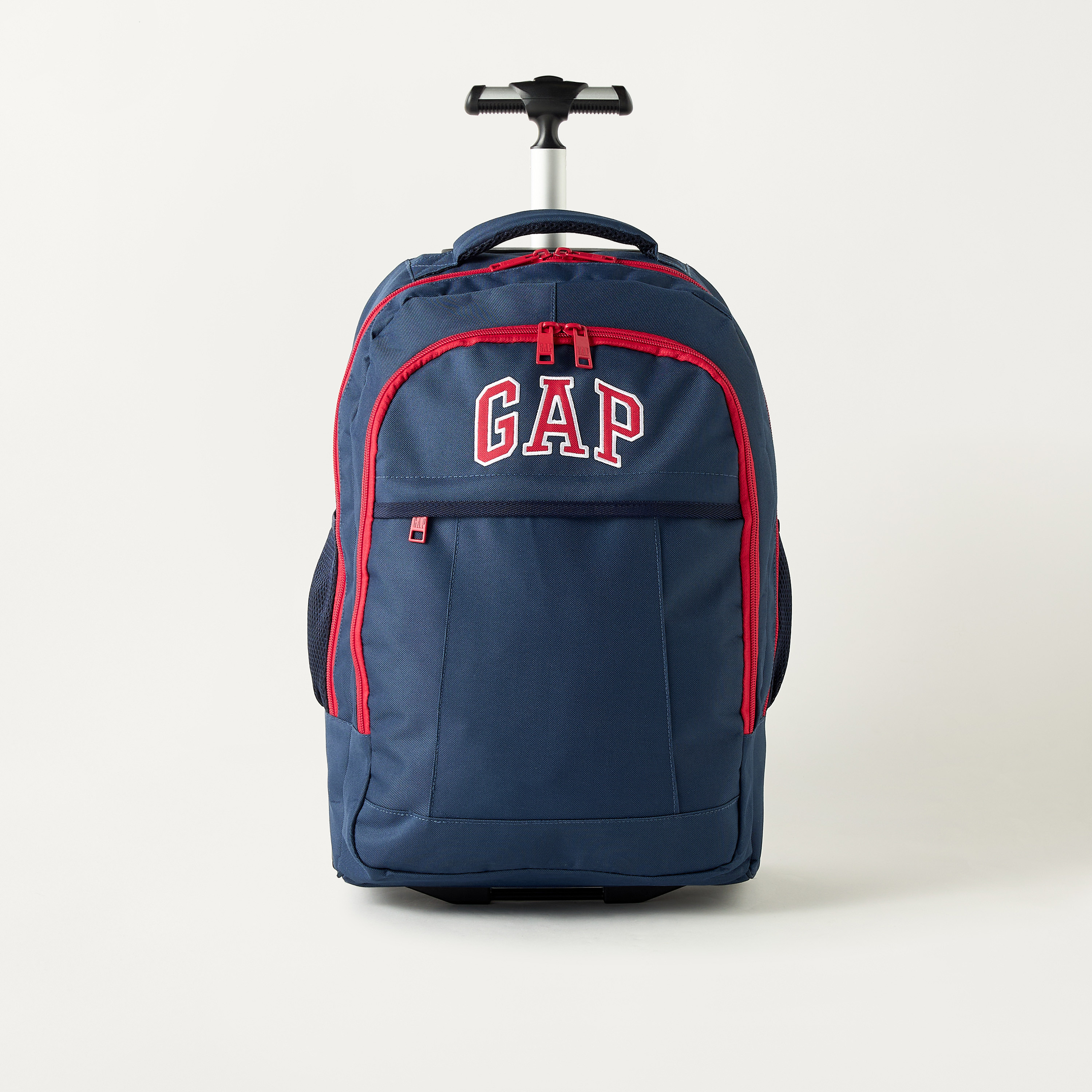 GAP 18-inch Solid Trolley Backpack with Retractable Handle - 30x16x46 cms-school-bagsandbackpacks-trolleybags-image-1