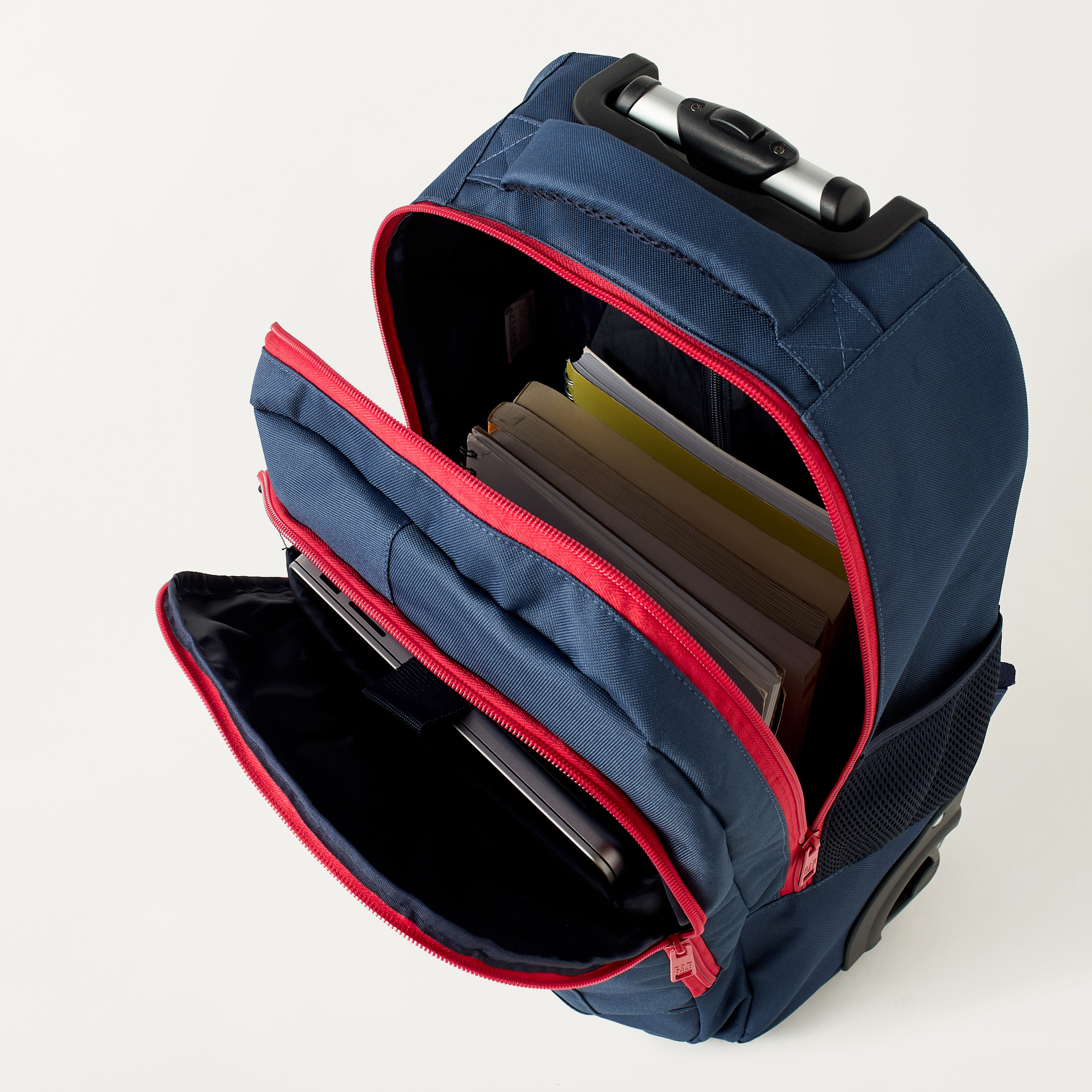 GAP 18-inch Solid Trolley Backpack with Retractable Handle - 30x16x46 cms-school-bagsandbackpacks-trolleybags-image-8