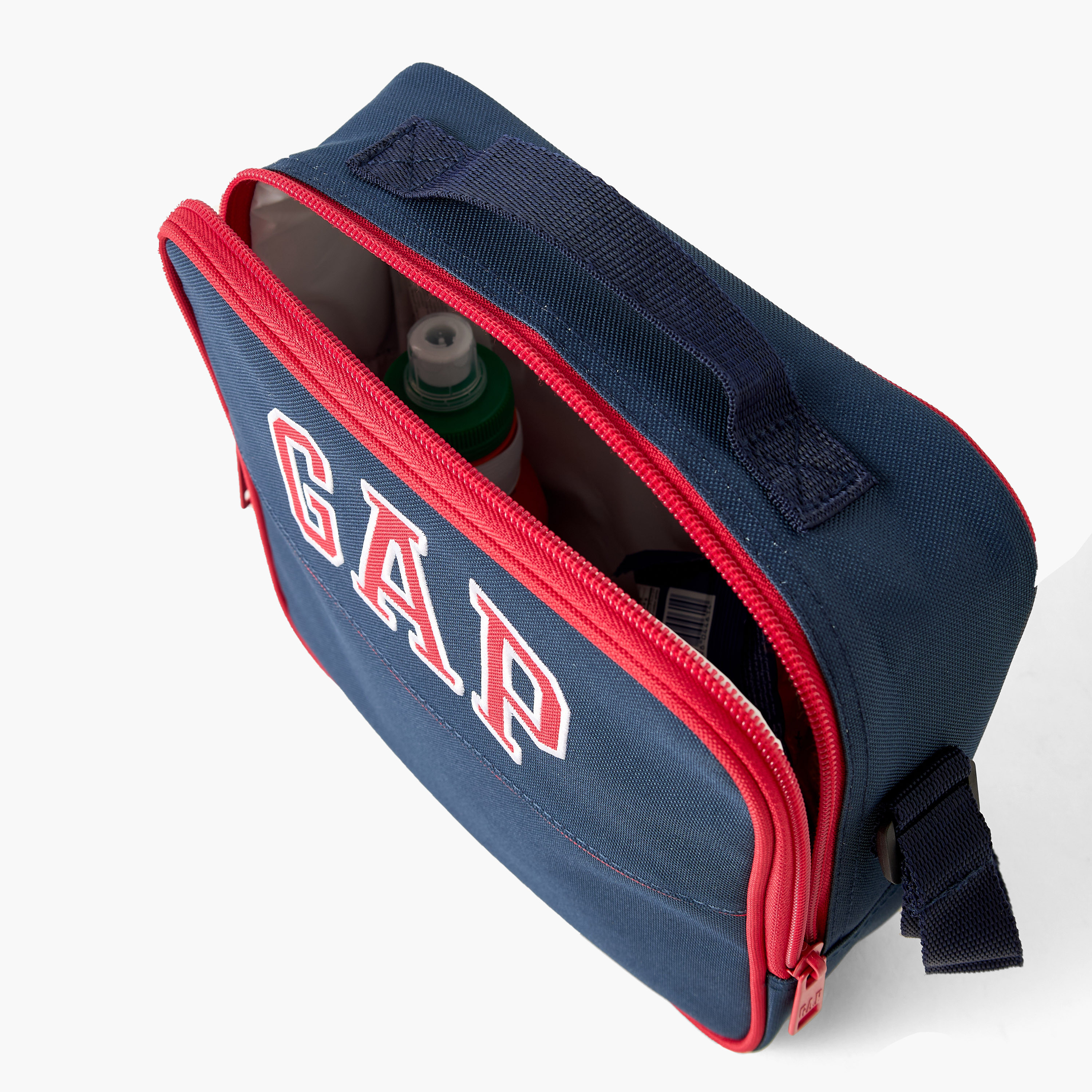 GAP Solid Lunch Bag with Adjustable Strap and Zip Closure-school-lunchessentials-lunchbags-image-5