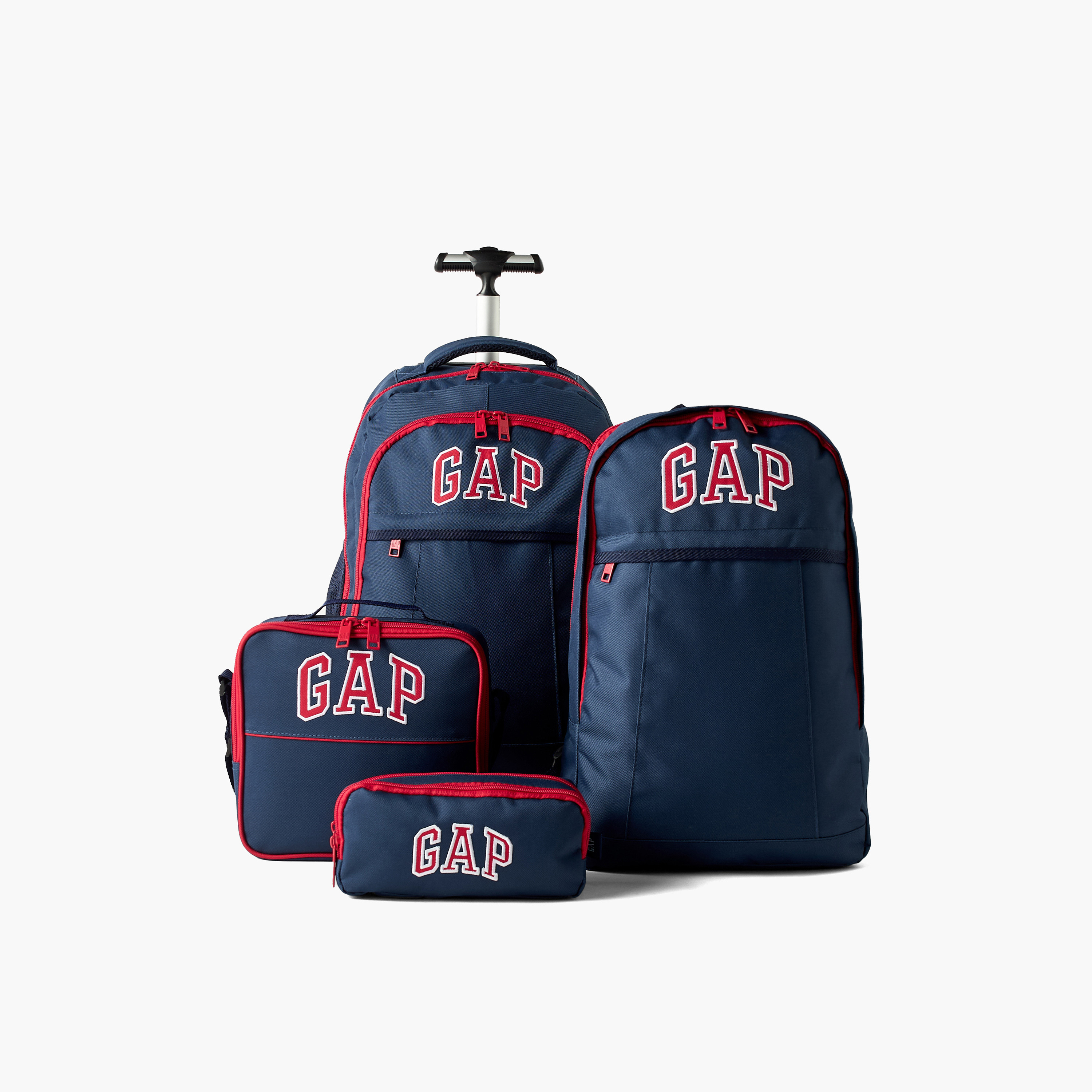 GAP Solid Lunch Bag with Adjustable Strap and Zip Closure-school-lunchessentials-lunchbags-image-6