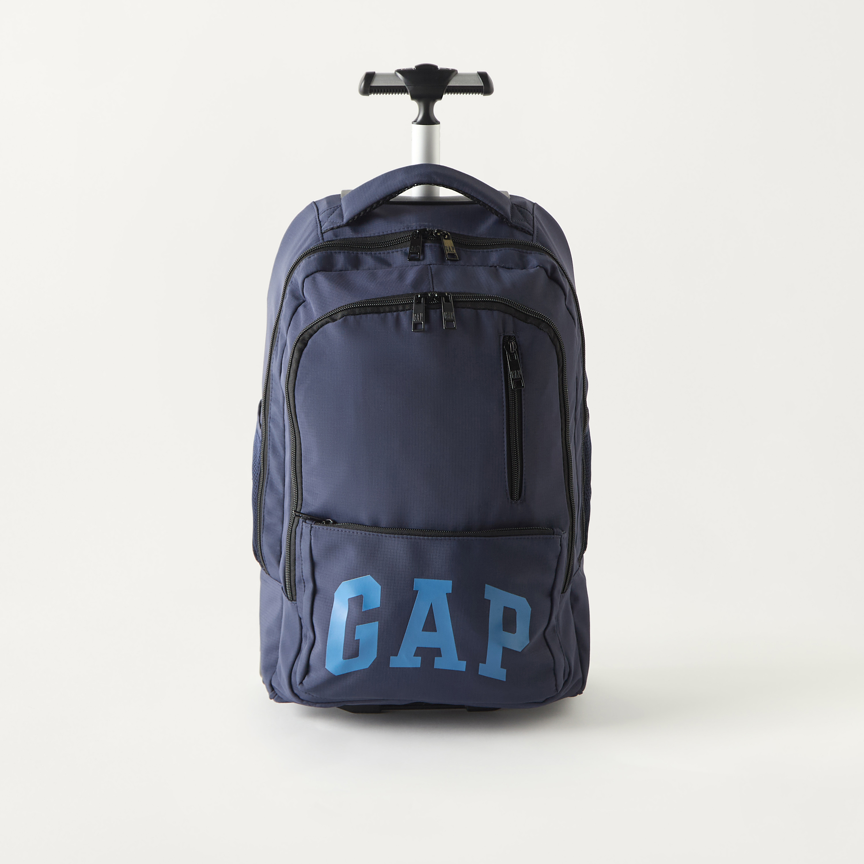 GAP Logo Print 18-inch Trolley Backpack with Retractable Handle - 30x16x46 cms-school-bagsandbackpacks-trolleybags-image-1