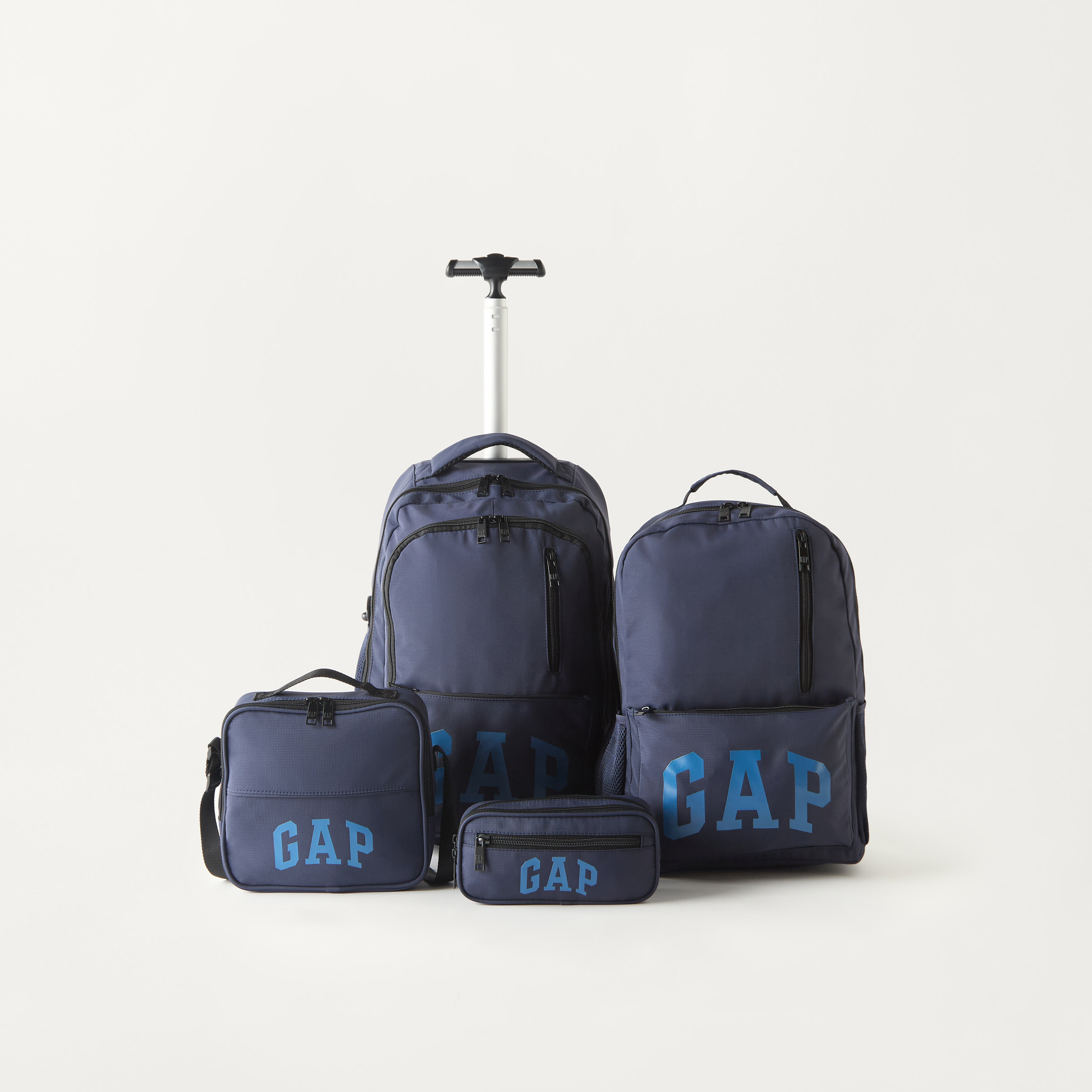 GAP Logo Print 18-inch Trolley Backpack with Retractable Handle - 30x16x46 cms-school-bagsandbackpacks-trolleybags-image-11