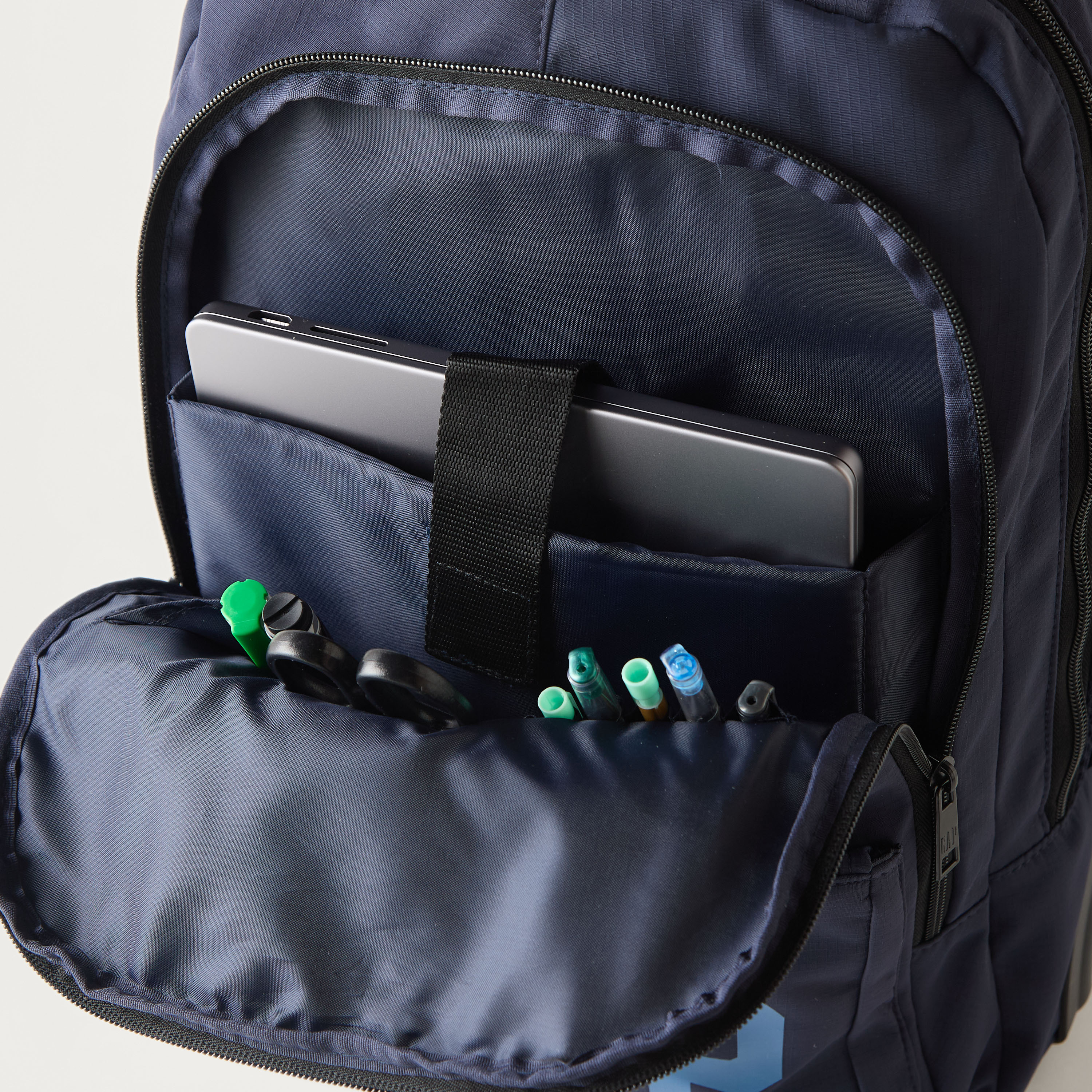 GAP Logo Print 18-inch Trolley Backpack with Retractable Handle - 30x16x46 cms-school-bagsandbackpacks-trolleybags-image-5