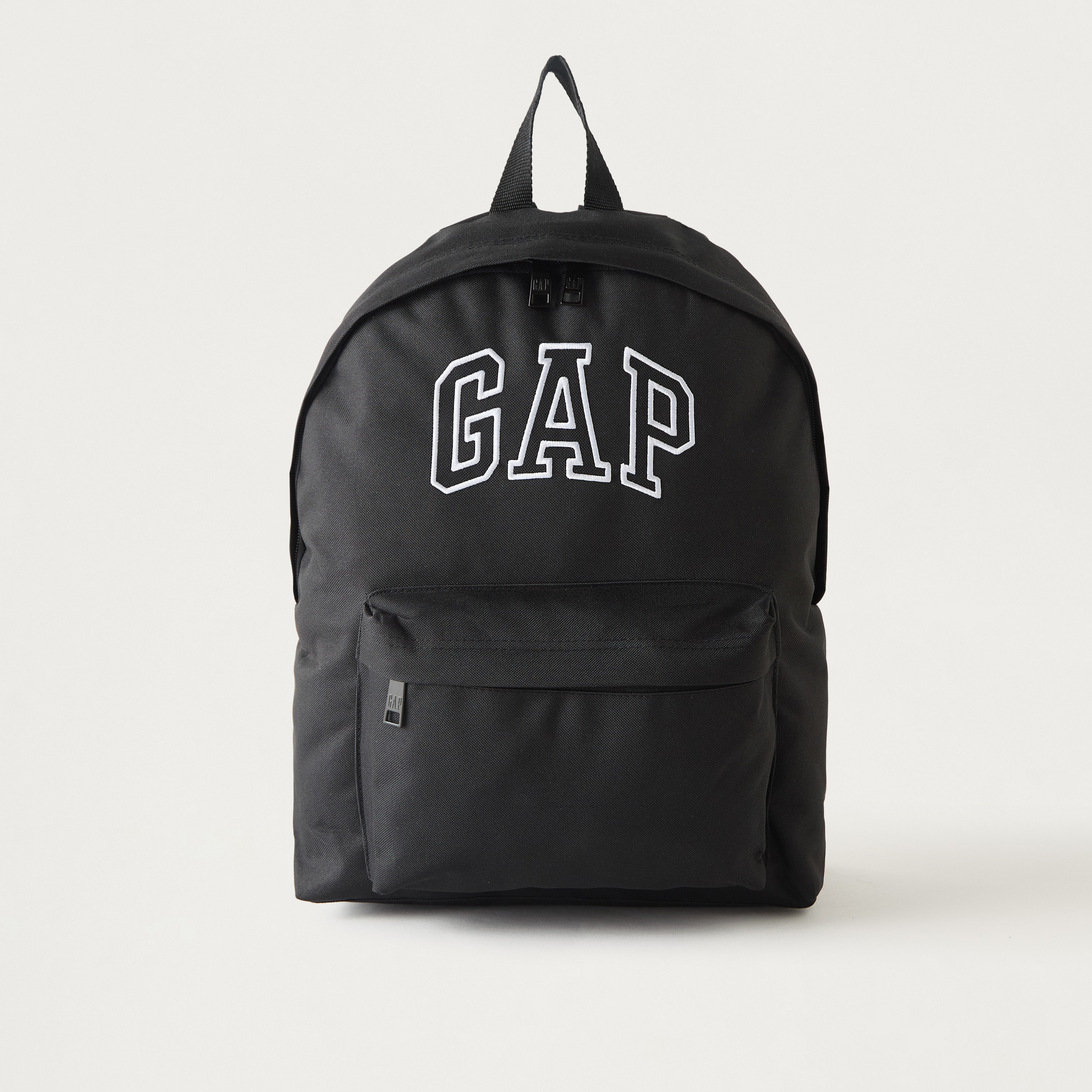 GAP Logo Detail 17 Inch Backpack with Adjustable Shoulder Straps and Zip Closure 30x10x43 cms