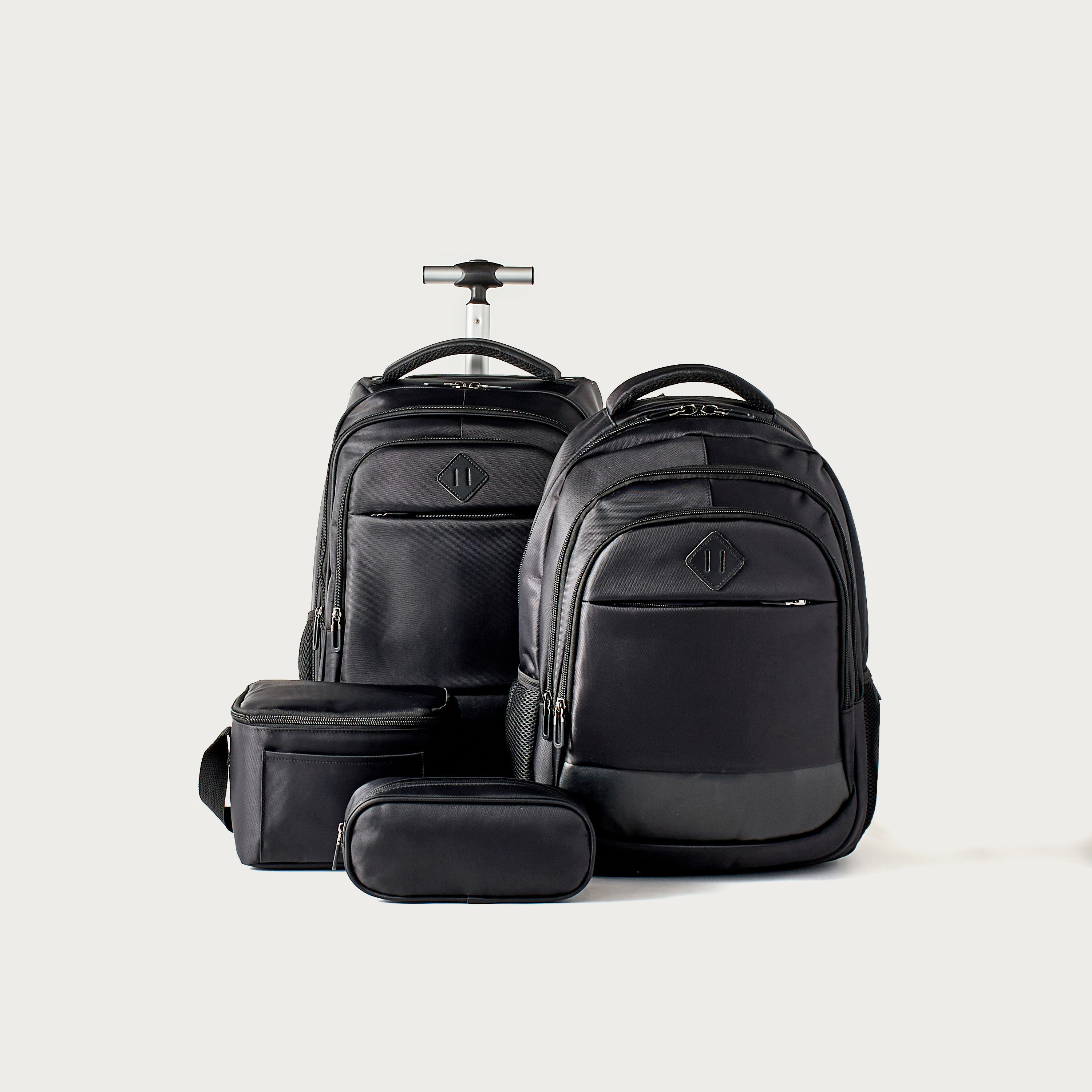 Solid Lunch Bag with Zip Closure and Side Pockets-school-lunchessentials-lunchbags-image-5