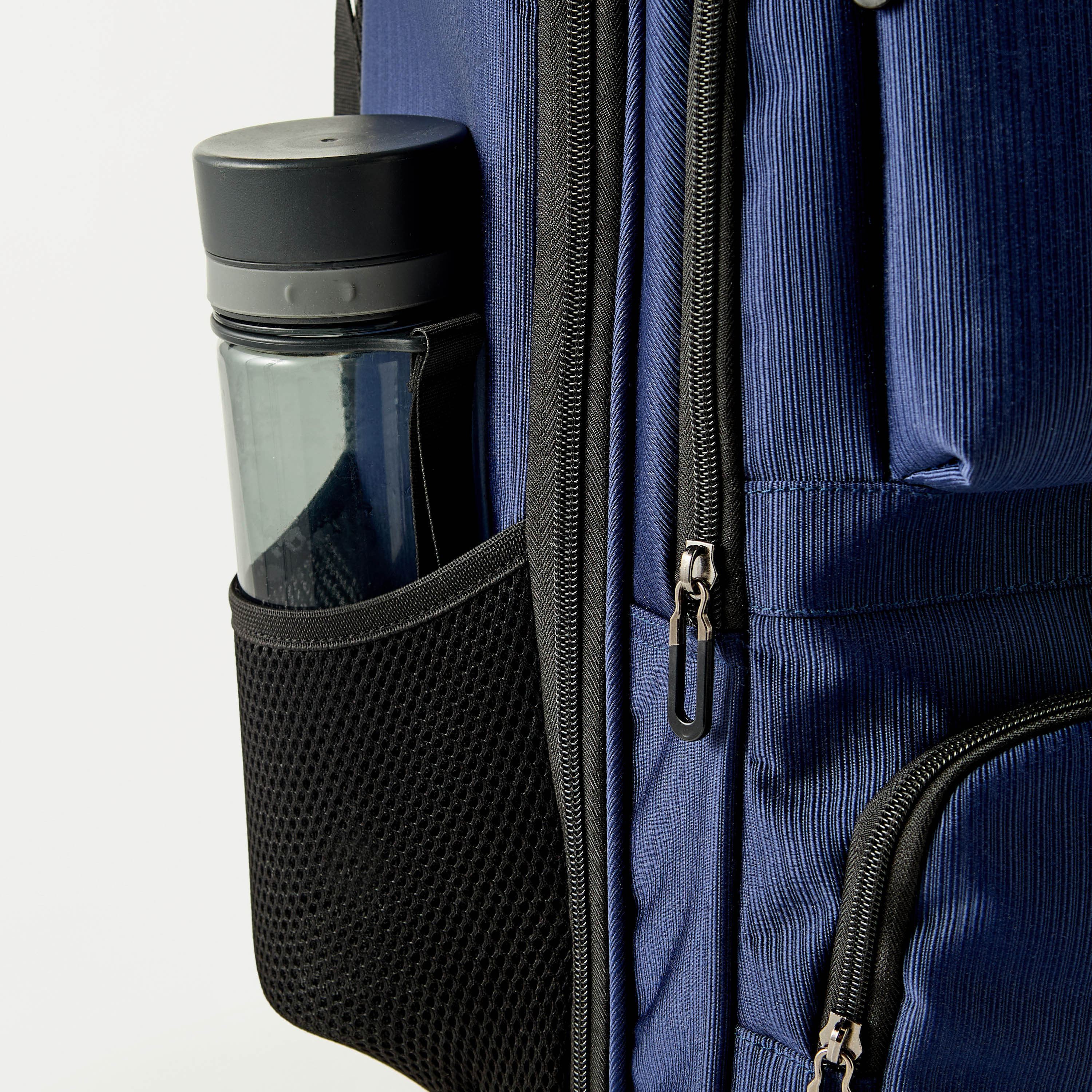 Textured 18-inch Trolley Backpack with Retractable Handle - 47x33x21 cm-school-bagsandbackpacks-trolleybags-image-4