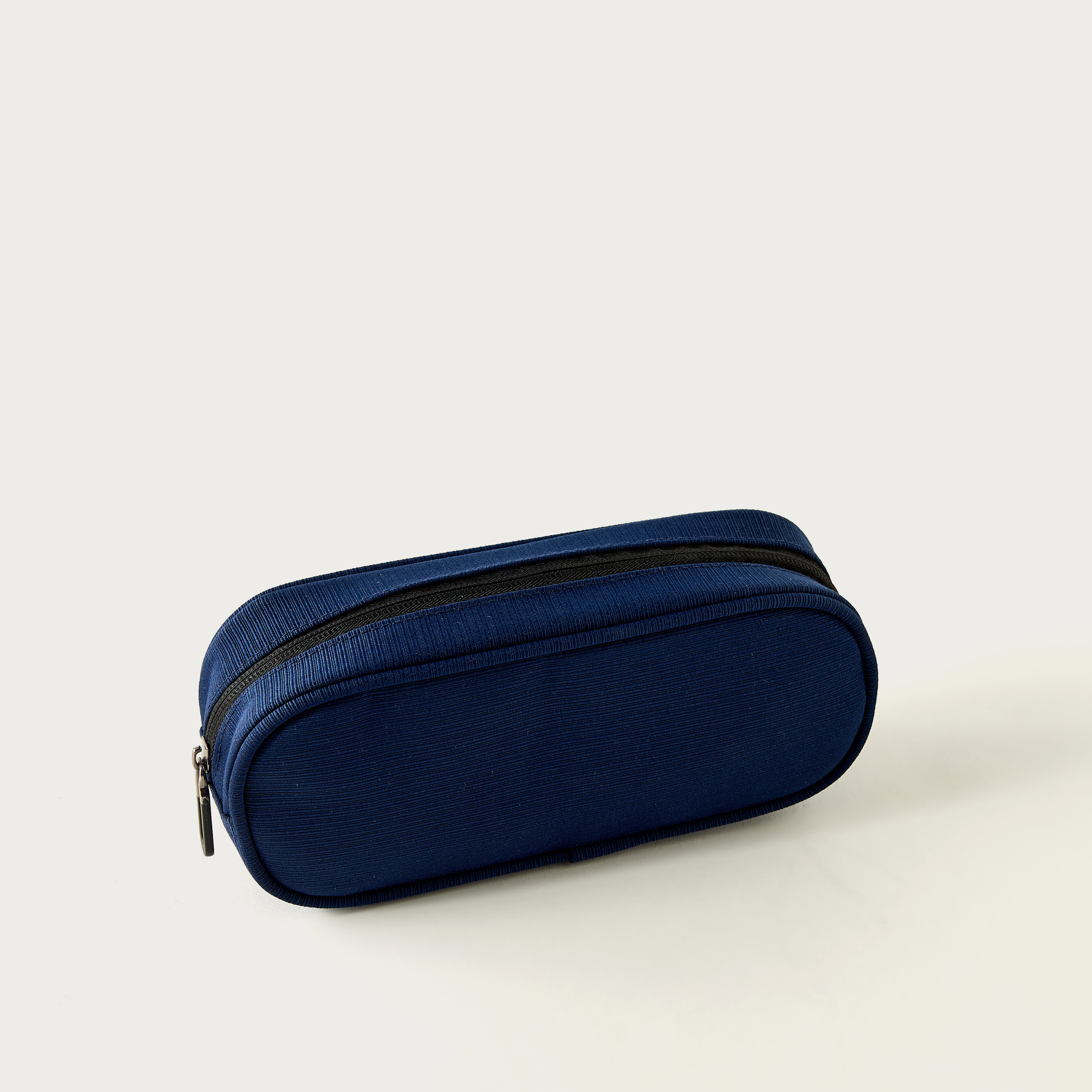 مقلمة سادة بسحاب إغلاق-school-stationery-pencilcases-image-3