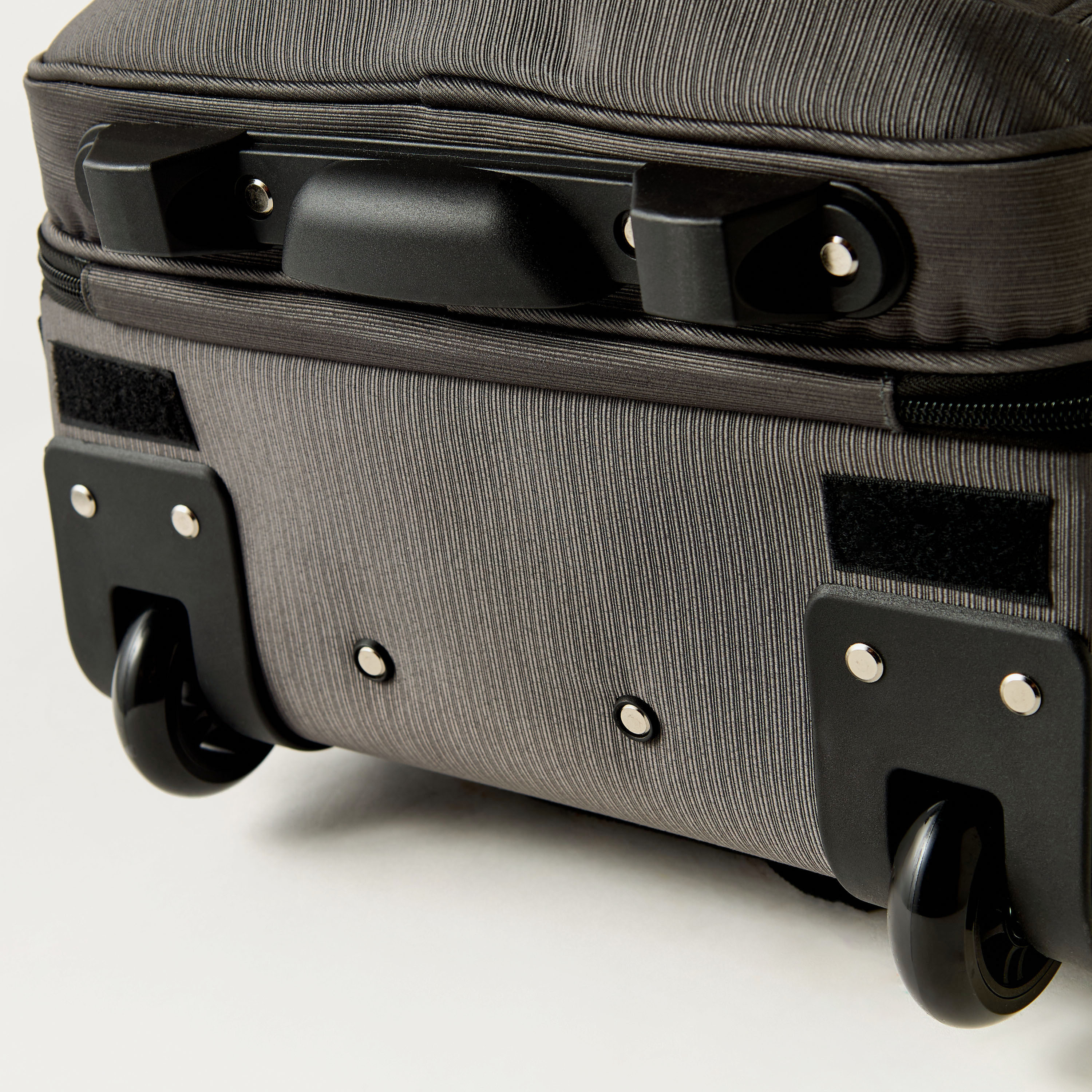 Textured 18-inch Trolley Backpack with Retractable Handle - 47x33x21 cm-school-bagsandbackpacks-trolleybags-image-9