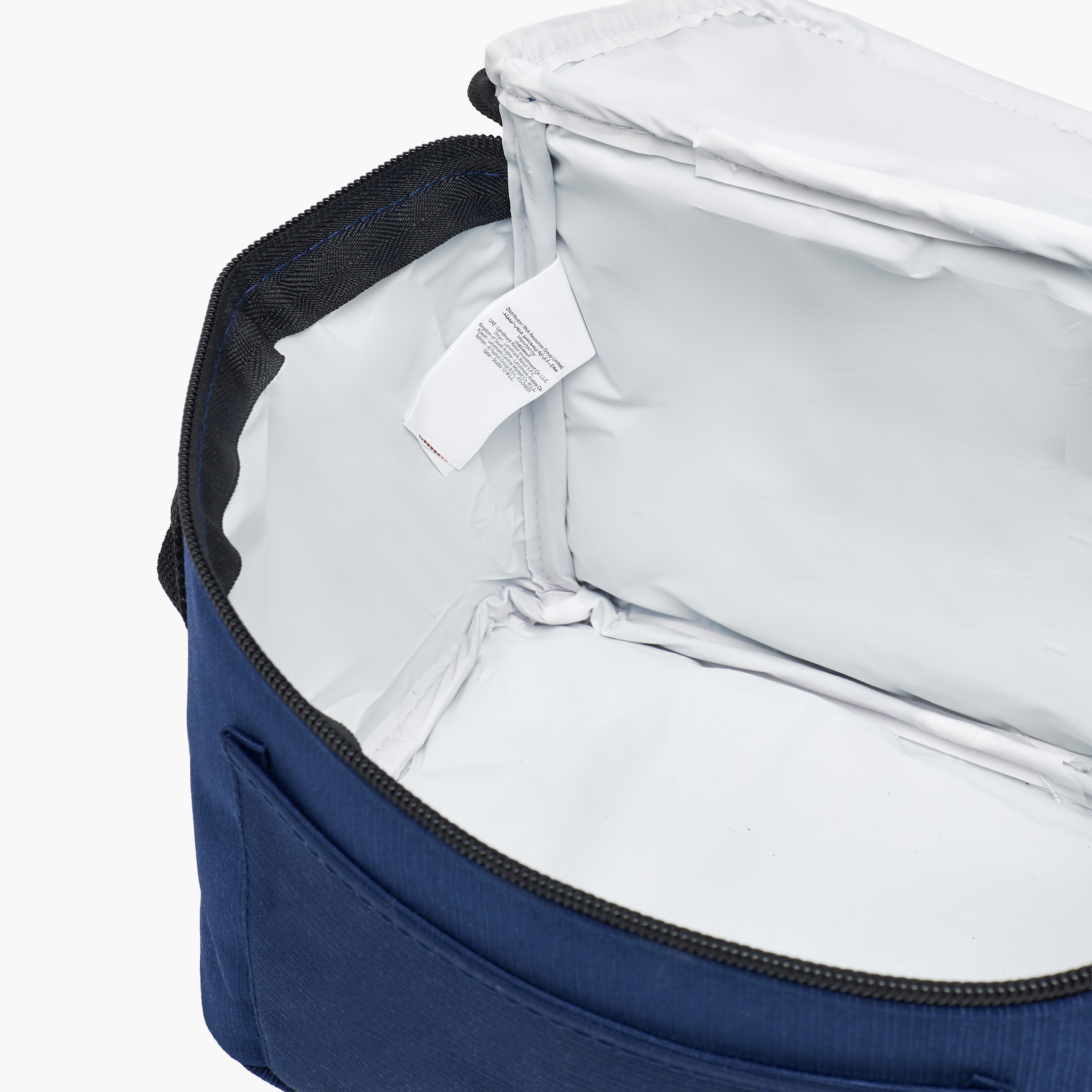 Solid Lunch Bag with Zip Closure and Side Pockets-school-lunchessentials-lunchbags-image-5