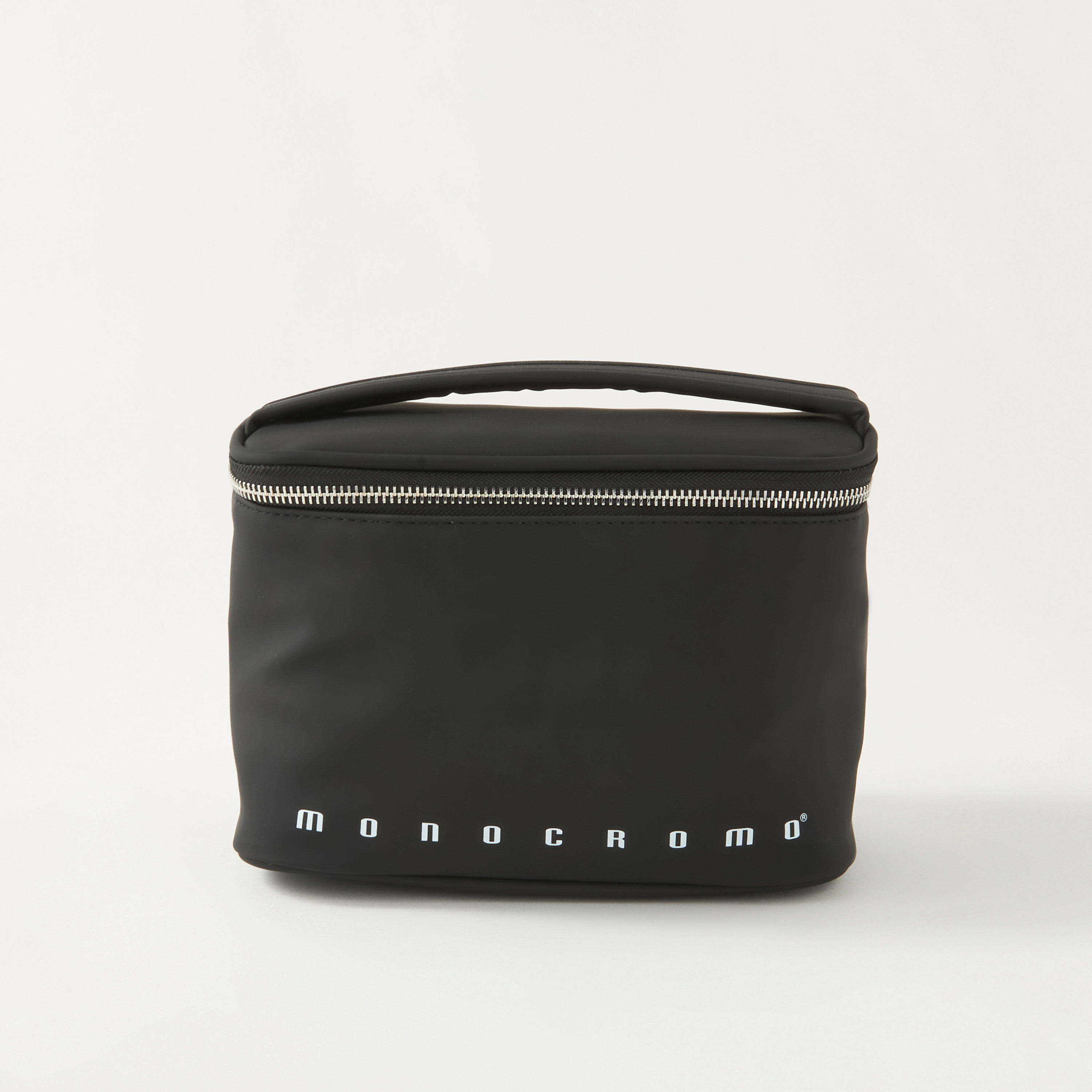 Monocromo Solid Lunch Bag with Top Handle and Zip Closure-school-lunchessentials-lunchbags-image-1