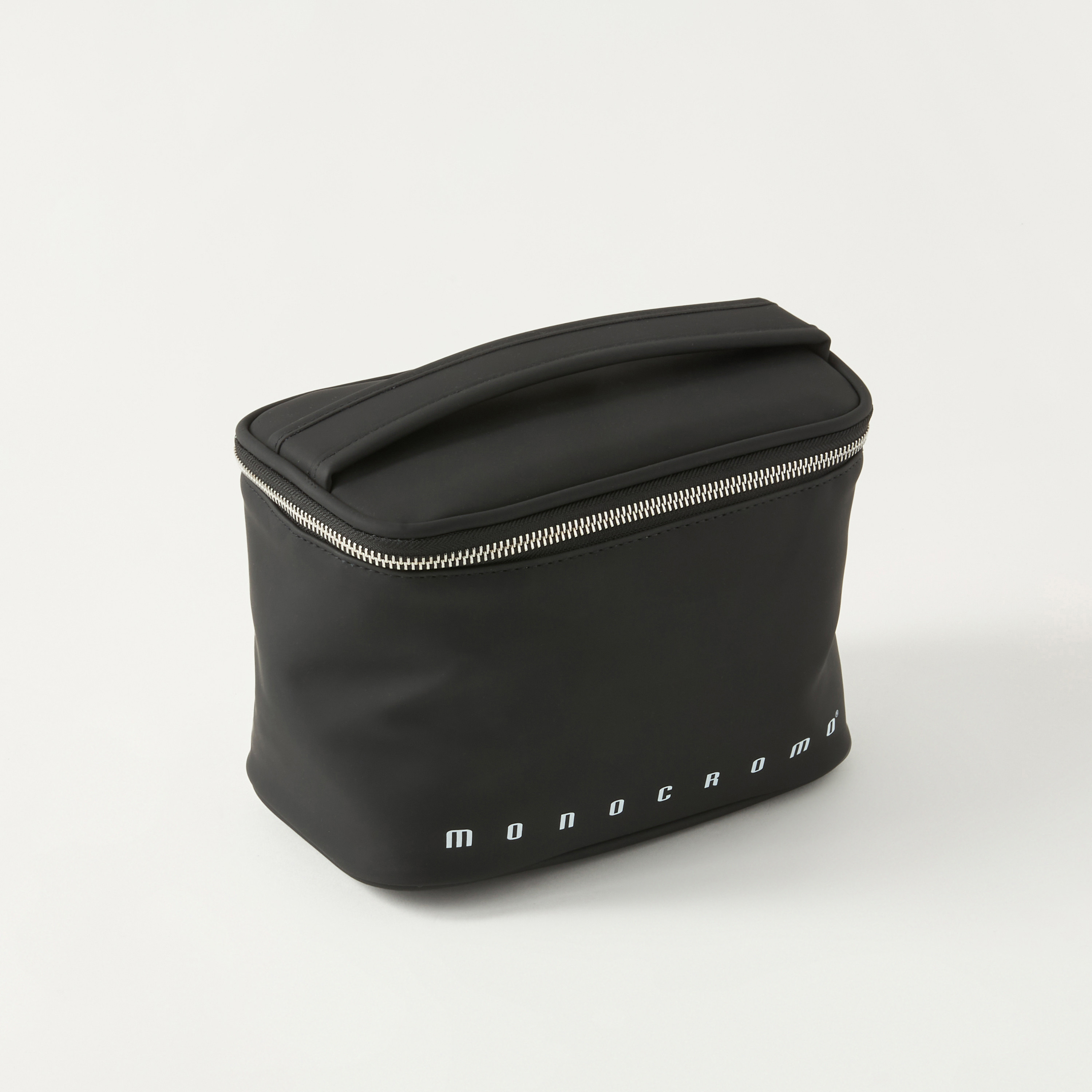 Monocromo Solid Lunch Bag with Top Handle and Zip Closure-school-lunchessentials-lunchbags-image-2