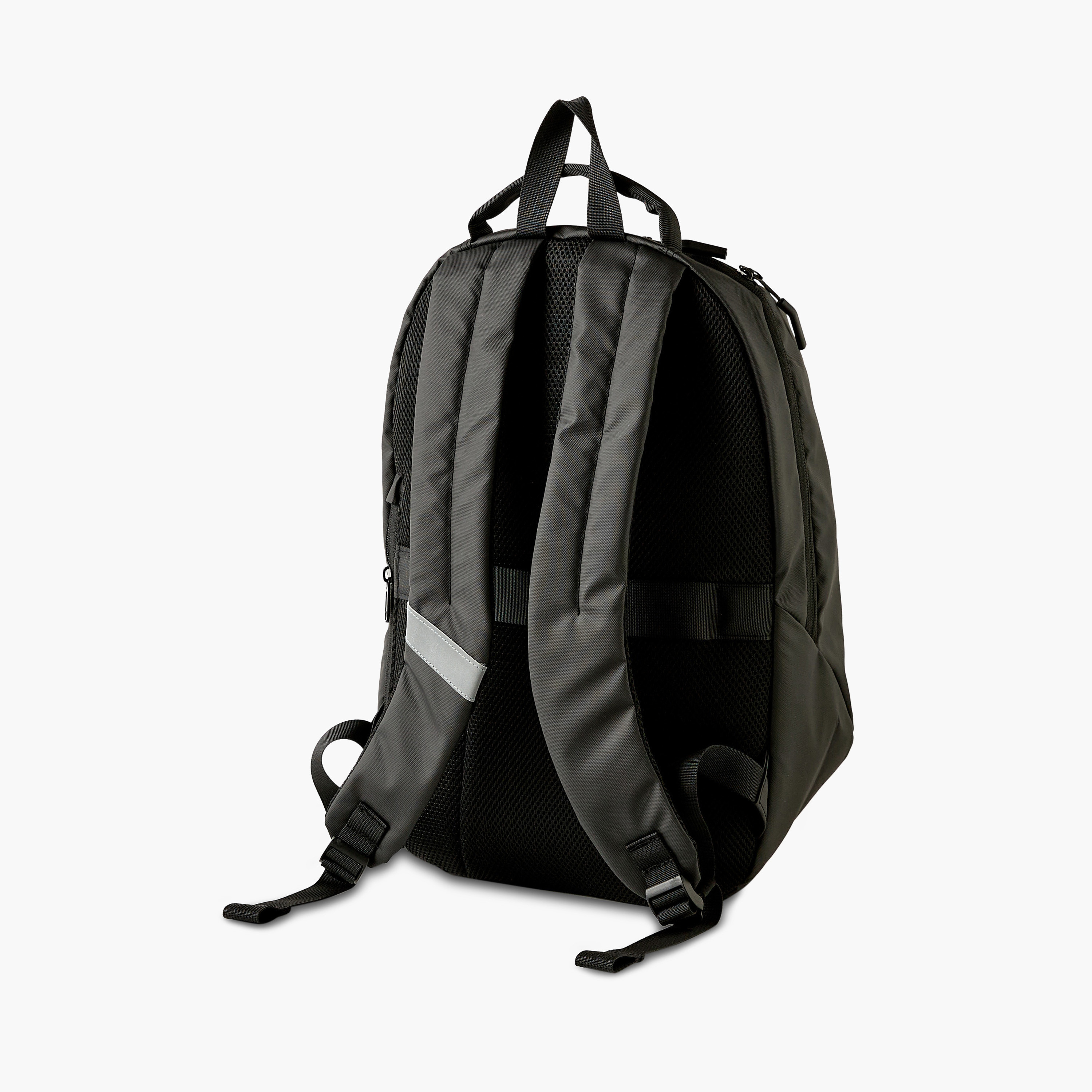 Spirit Logo Print Backpack with Adjustable Strap - 31x20x48 cms-school-bagsandbackpacks-backpacks-image-5