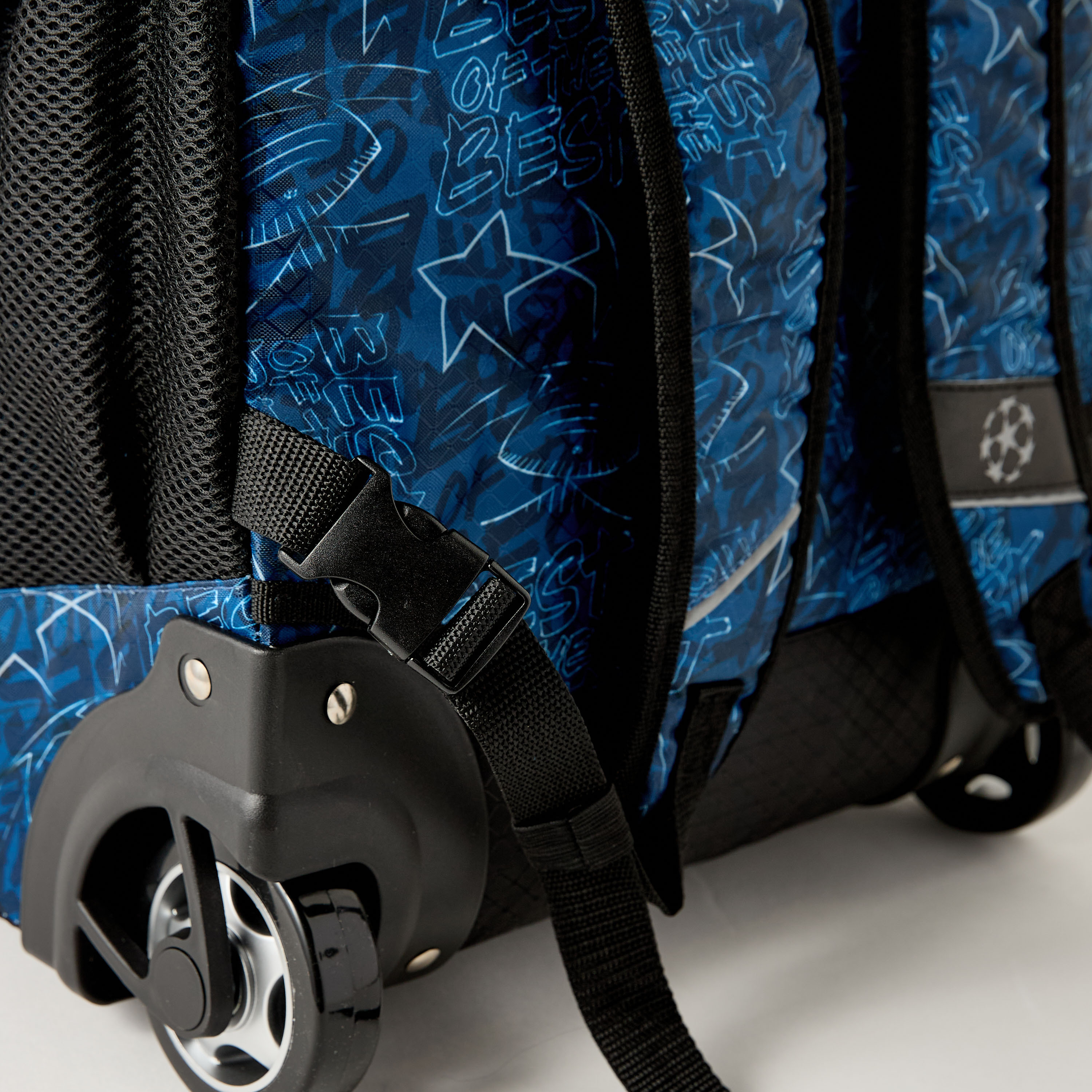 Champions League Football Print 18-inch Trolley Backpack with Wheels - 35x23x51 cms-school-bagsandbackpacks-trolleybags-image-7