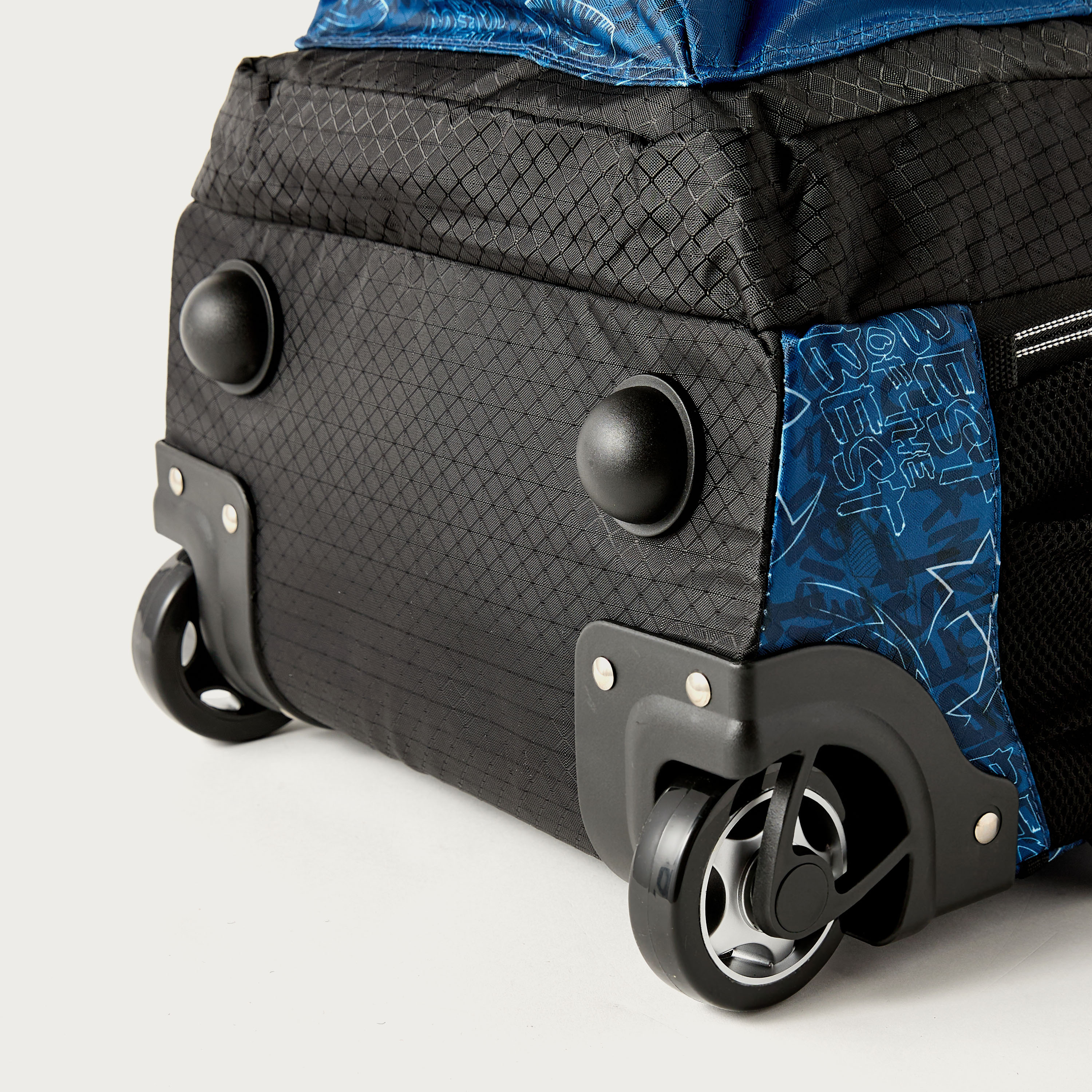 Champions League Football Print 18-inch Trolley Backpack with Wheels - 35x23x51 cms-school-bagsandbackpacks-trolleybags-image-8