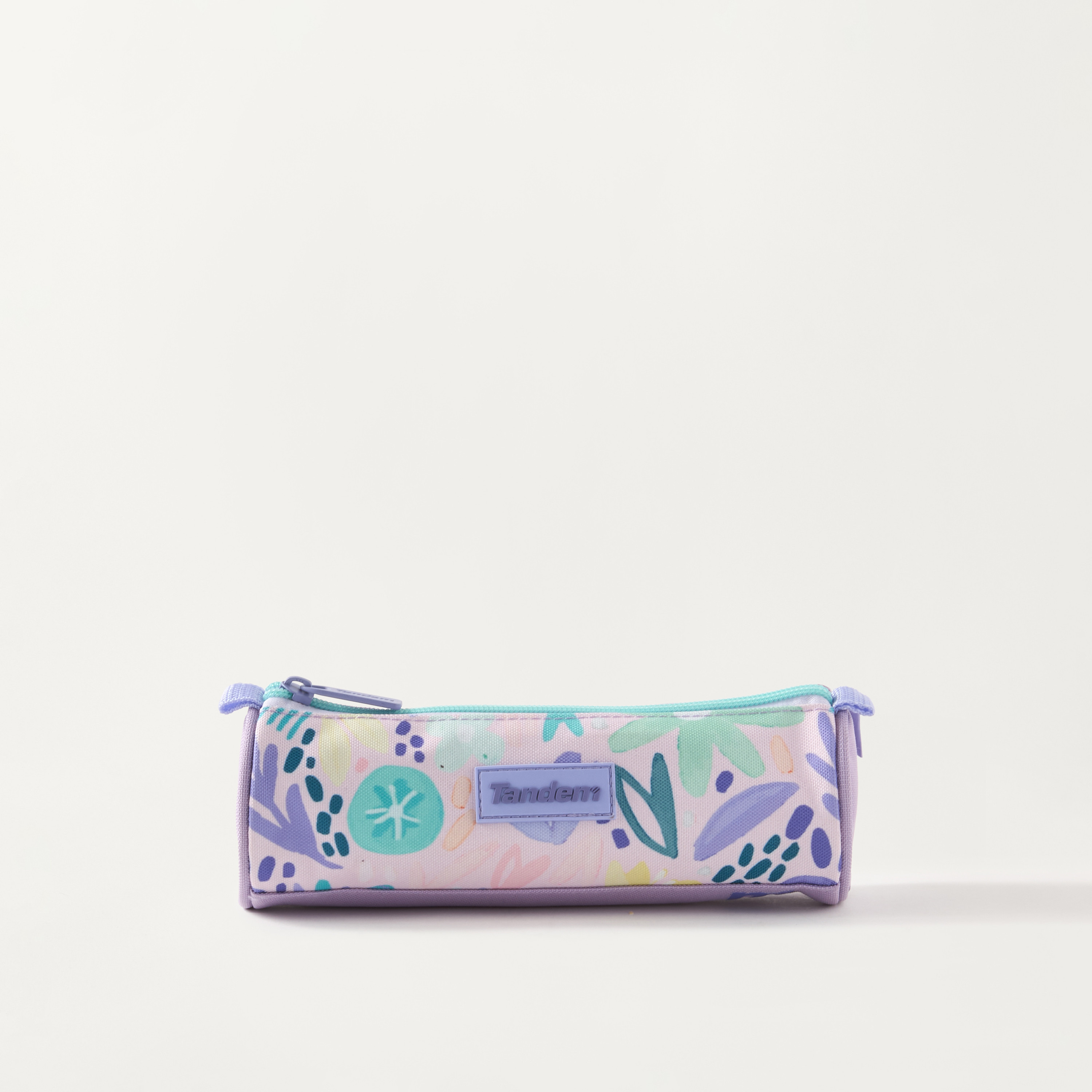 Tandem Aquarelle All-Over Print Pencil Case with Zip Closure-school-stationery-pencilcases-image-1