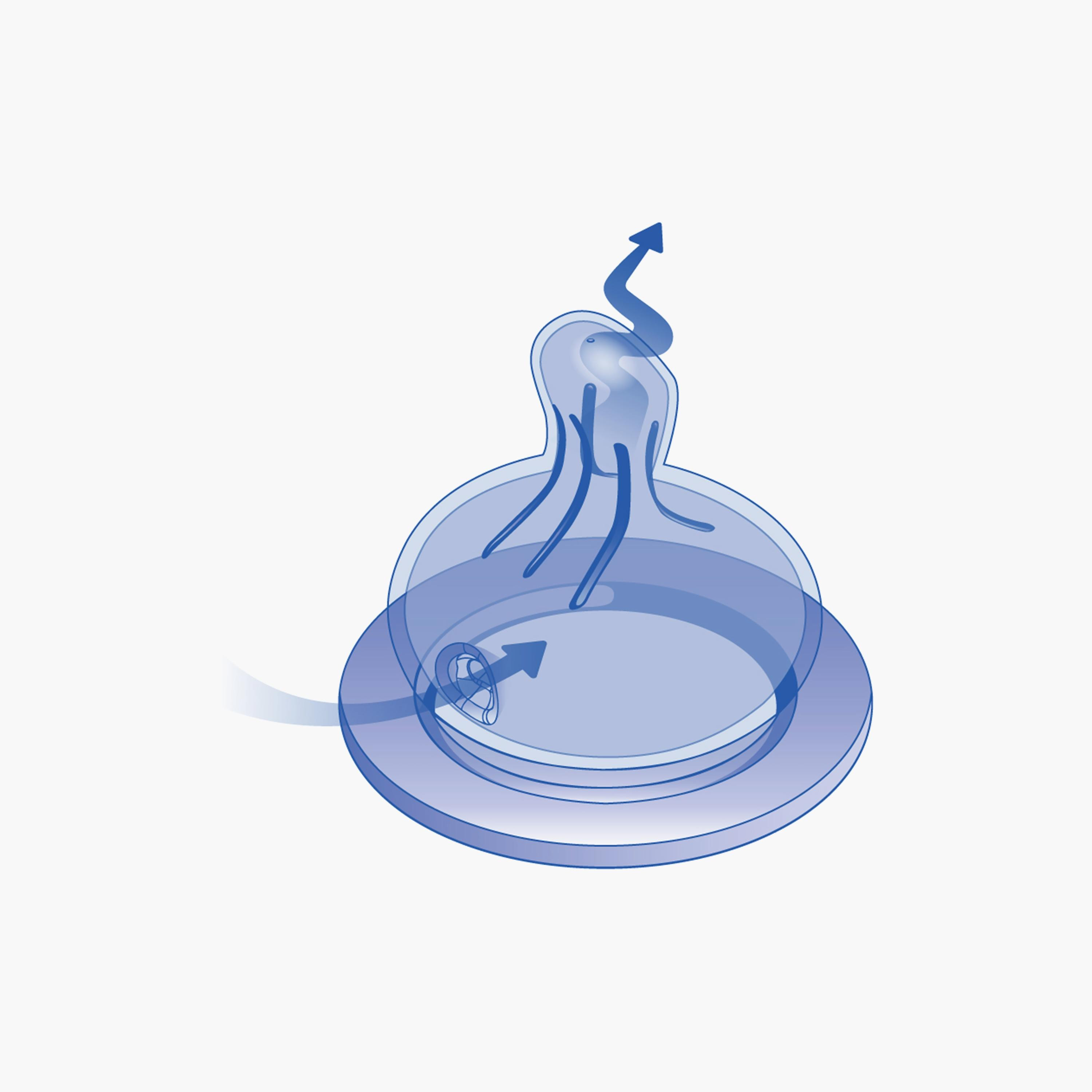 قارورة زجاجية ذات عنق واسع من نيب، غزال، 240 مل-baby-feeding-feedingbottles-bottlesandteats-image-3