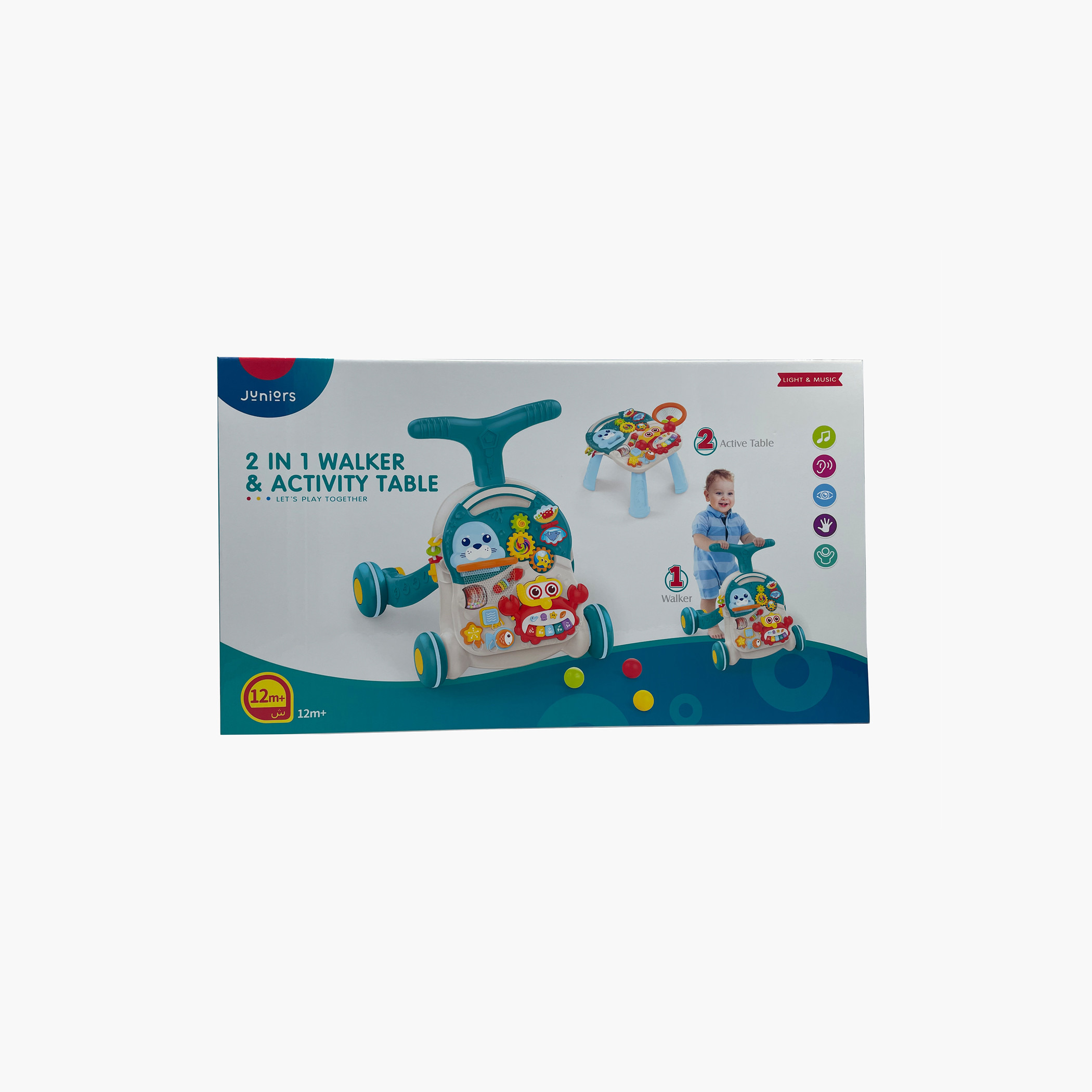 Juniors Baby Walker and Activity Table-baby-infantactivity-walkers-image-1