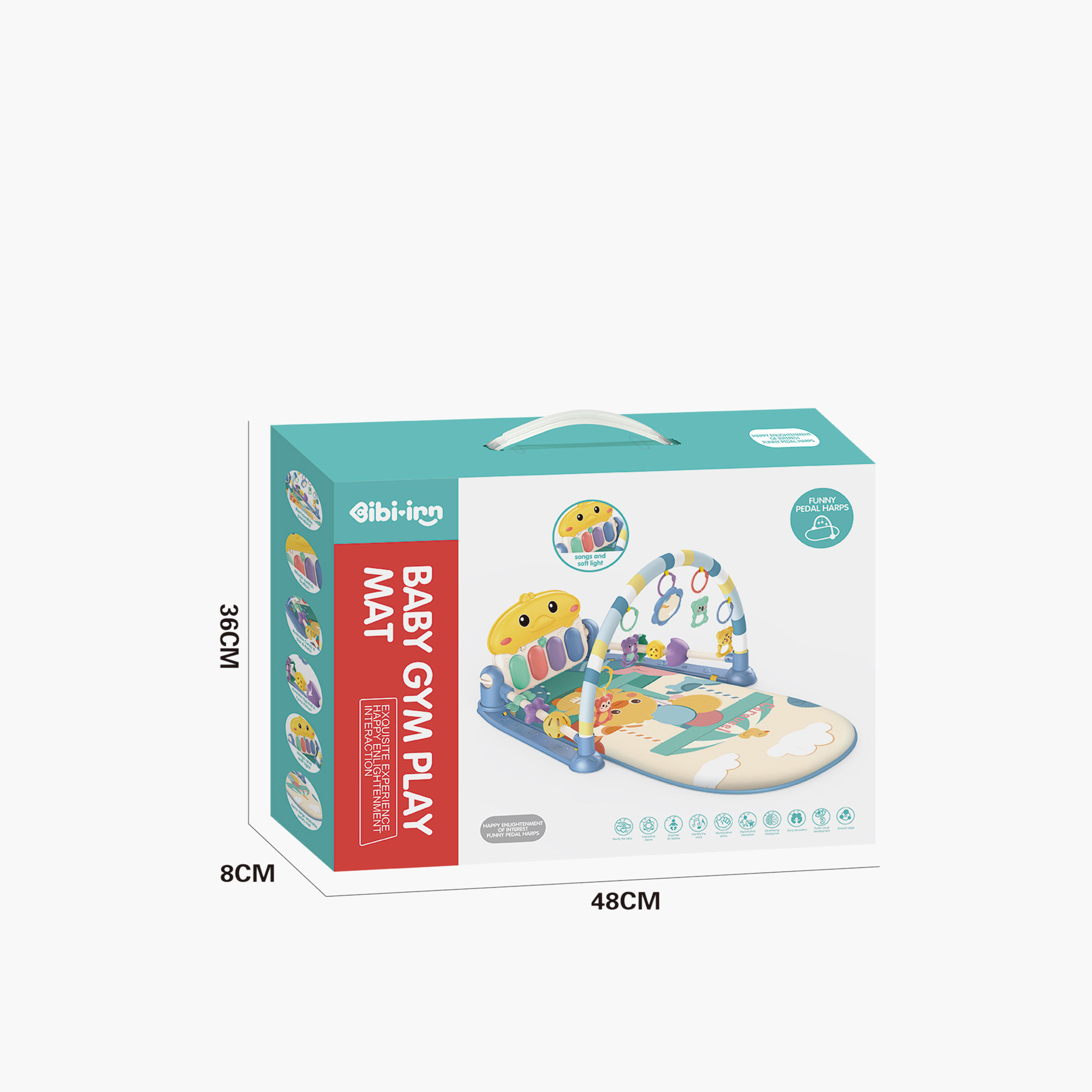 بساط لعب ومركز أنشطة للأطفال - 57x44x76 سم-baby-infantactivity-playpensandplaymats-image-5