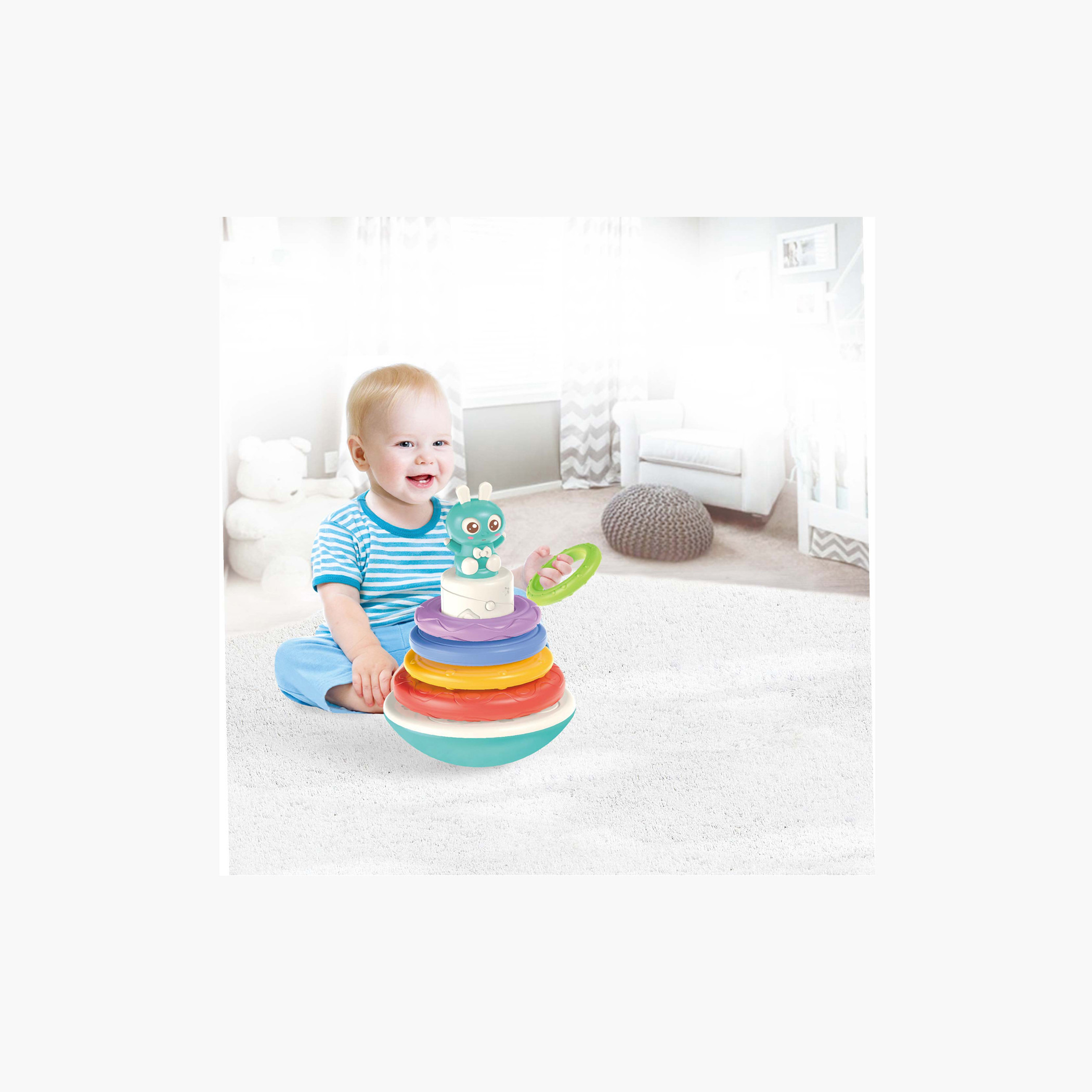 لعبة حلقات التكديس-toys-babyandtoddlertoys-stackingandnestingtoys-image-3