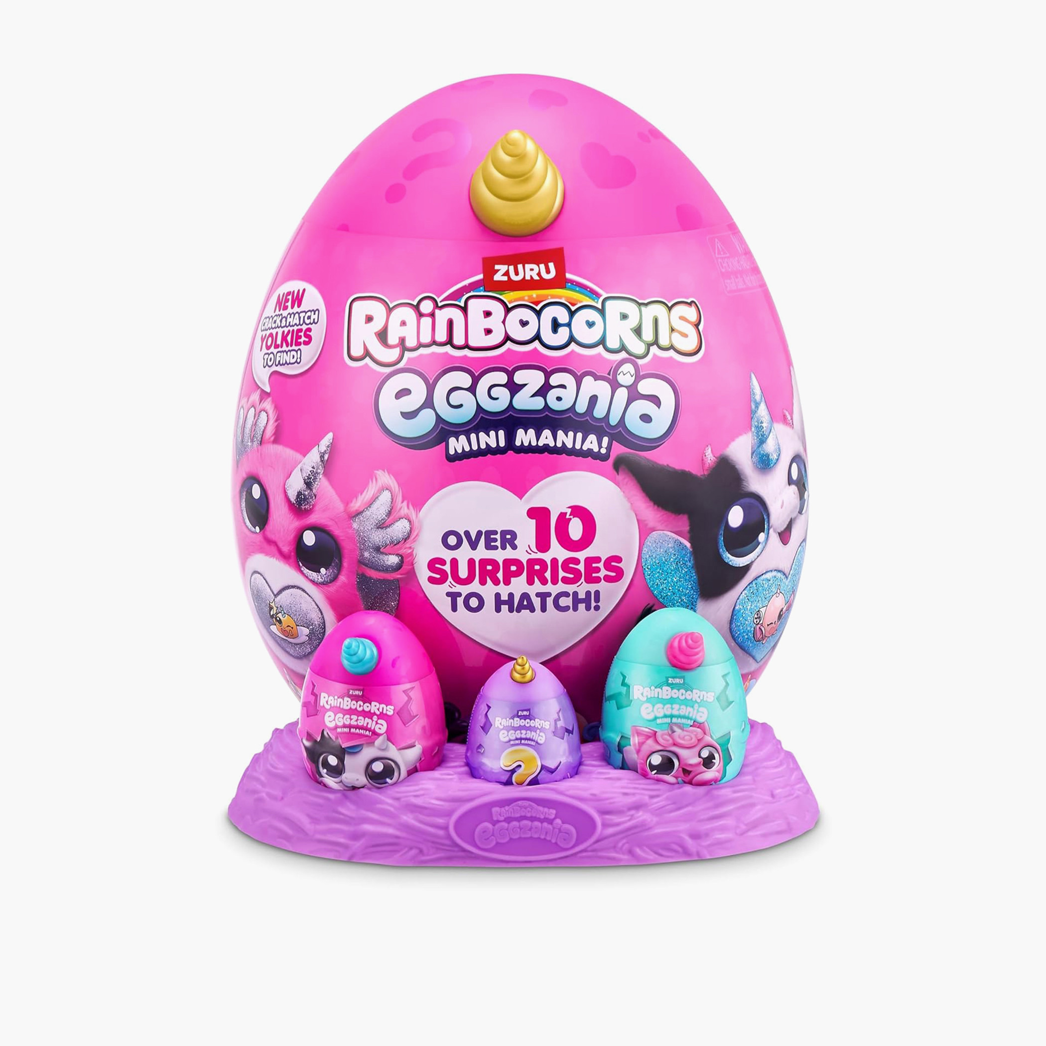 Rainbocorns Eggzania Mini Mania Surprise Egg-toys-noveltyandcollectibles-collectibles-image-1