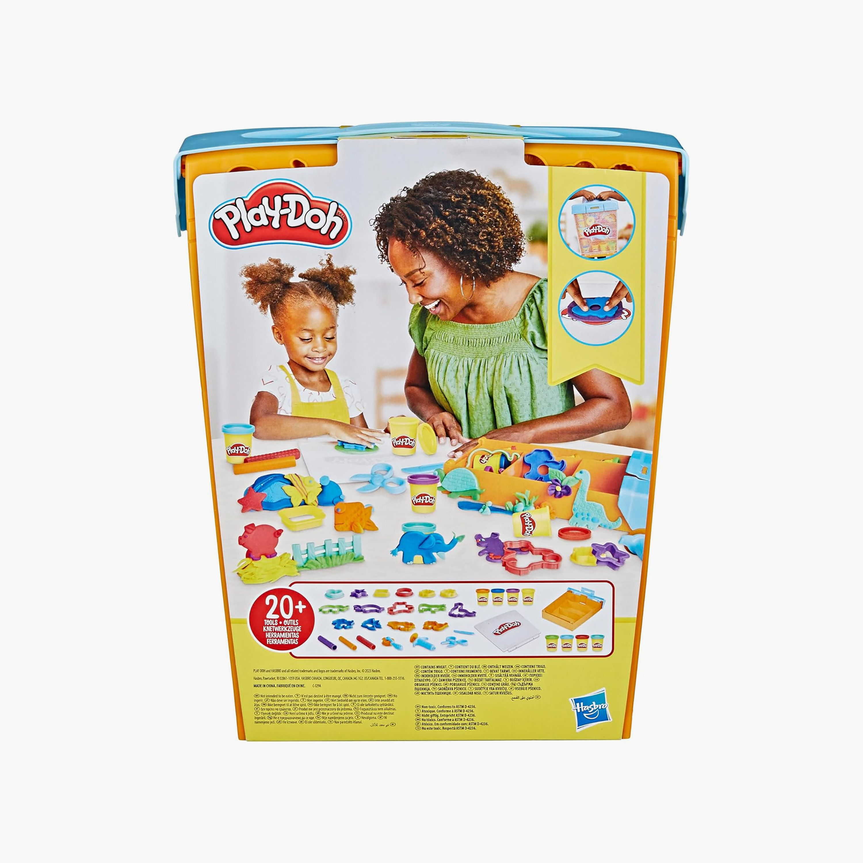 Play-Doh Imagine Animals Storage Set with Moulds - 8 Colours-school-artsandcrafts-image-4
