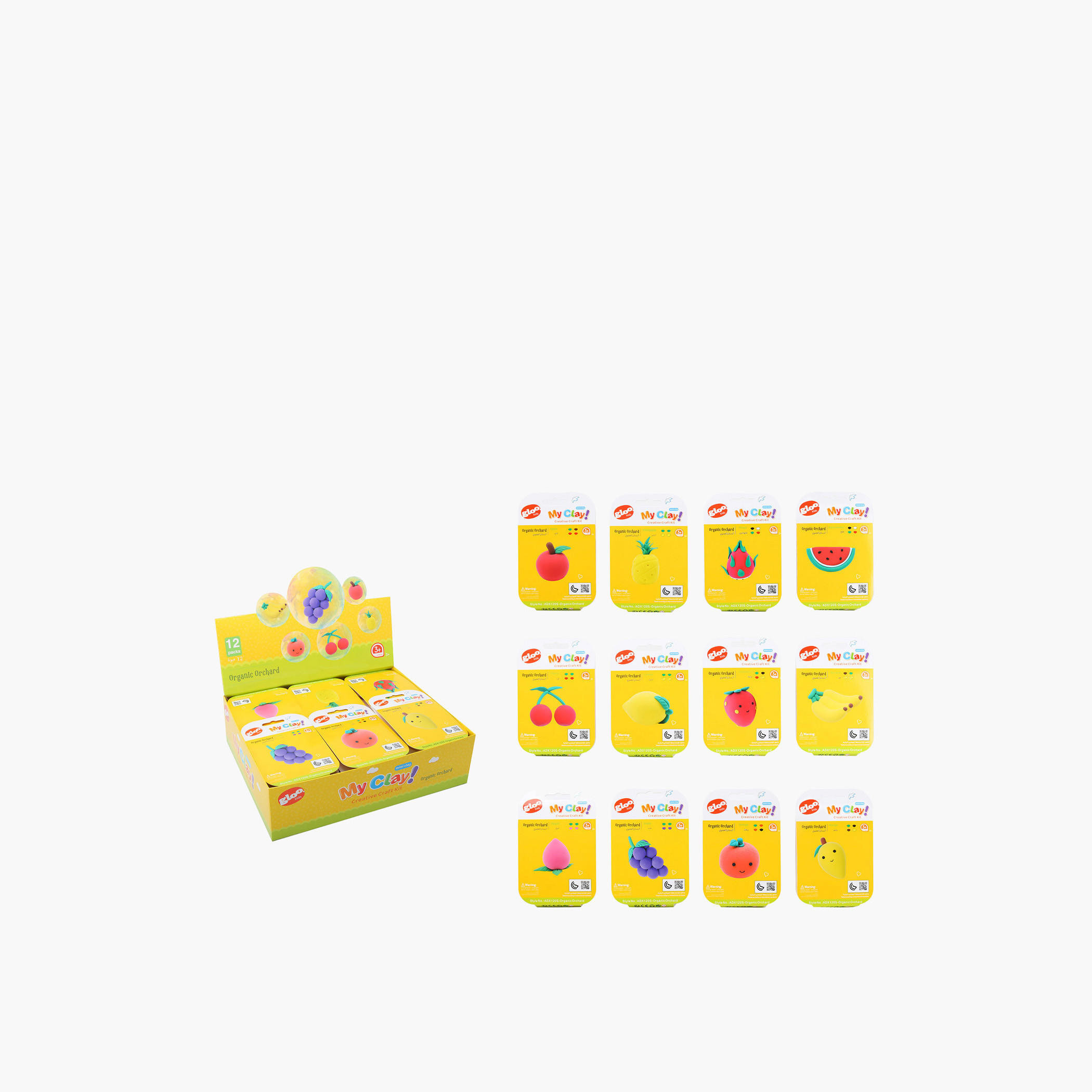 Gloo Organic Orchard Mini Clay Playset-toys-educational-doughtoys-image-2