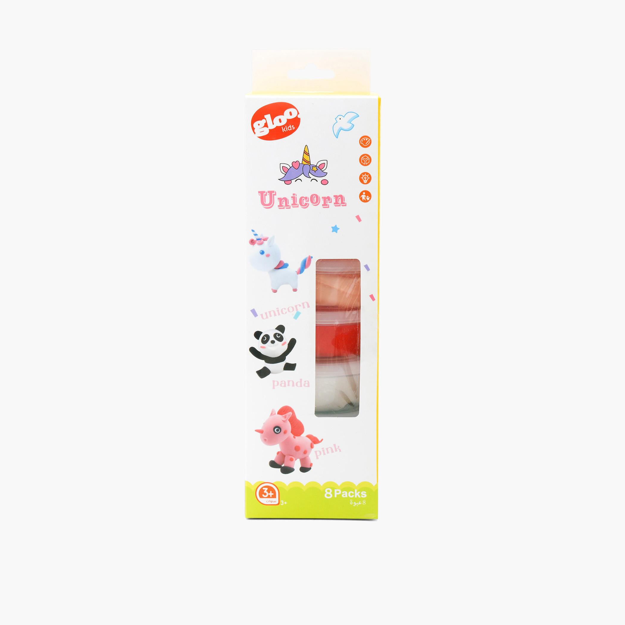 Gloo Rainbow Unicorn 8-Piece Clay Playset-toys-educational-doughtoys-image-4
