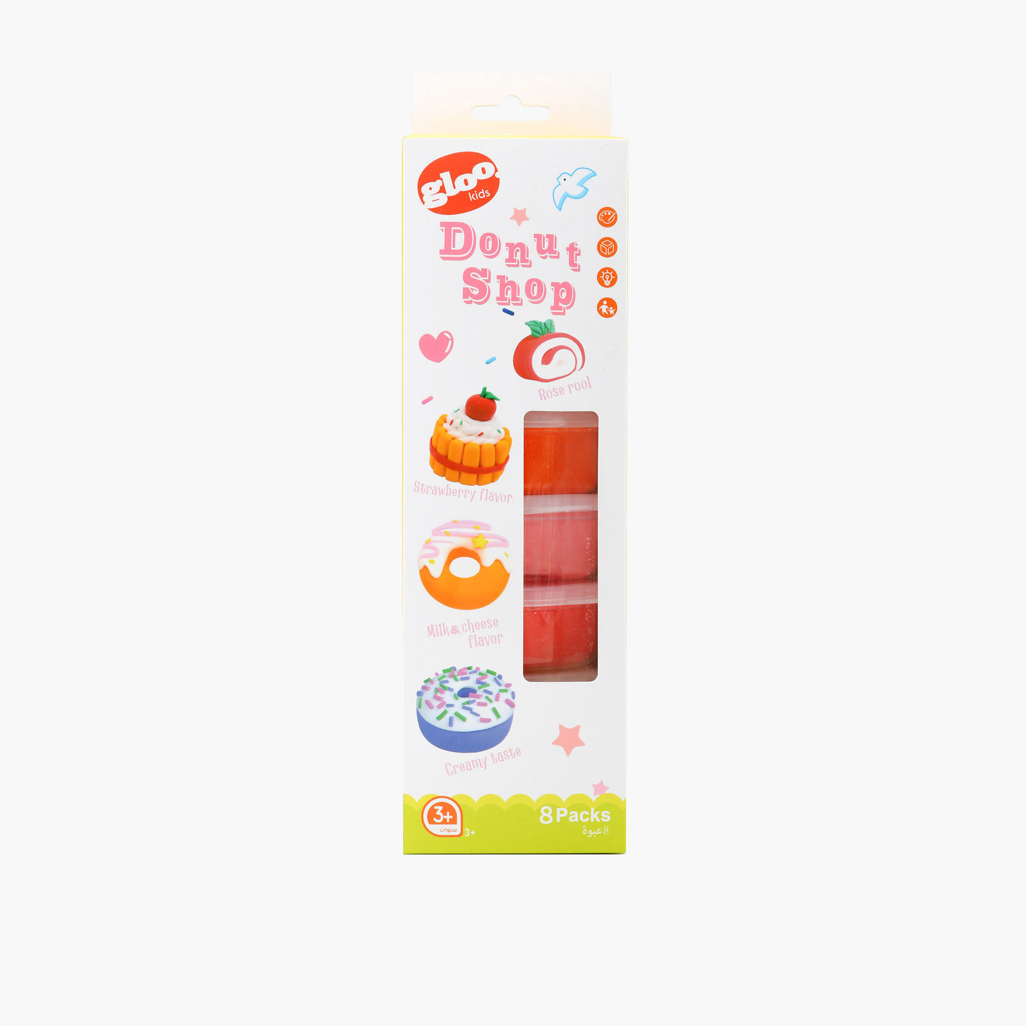 Gloo 8-Piece Donut Shop Clay Playset-toys-educational-doughtoys-image-3