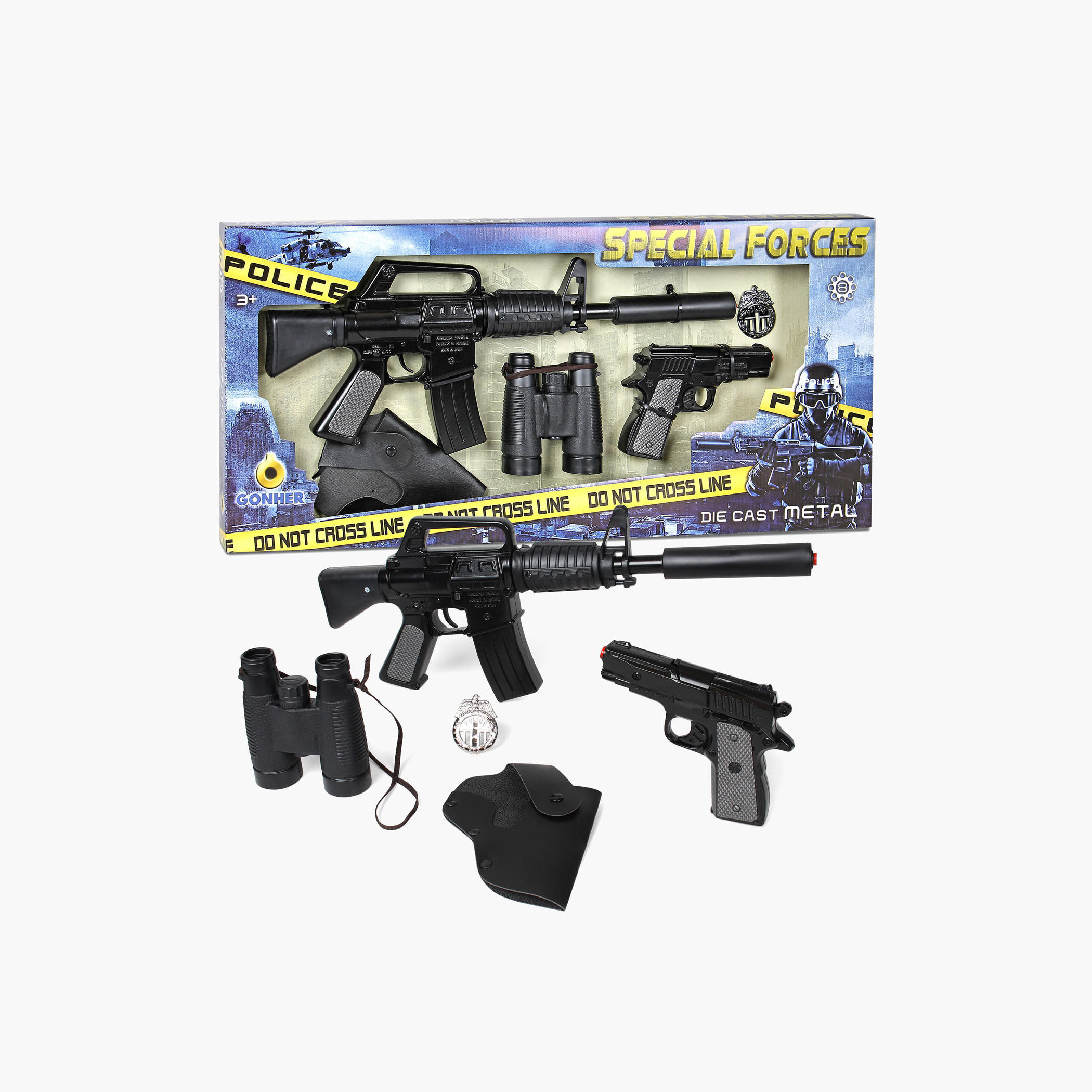 Police Special Forces 8-Shot Playset-toys-playfigures-actionplaysets-image-2