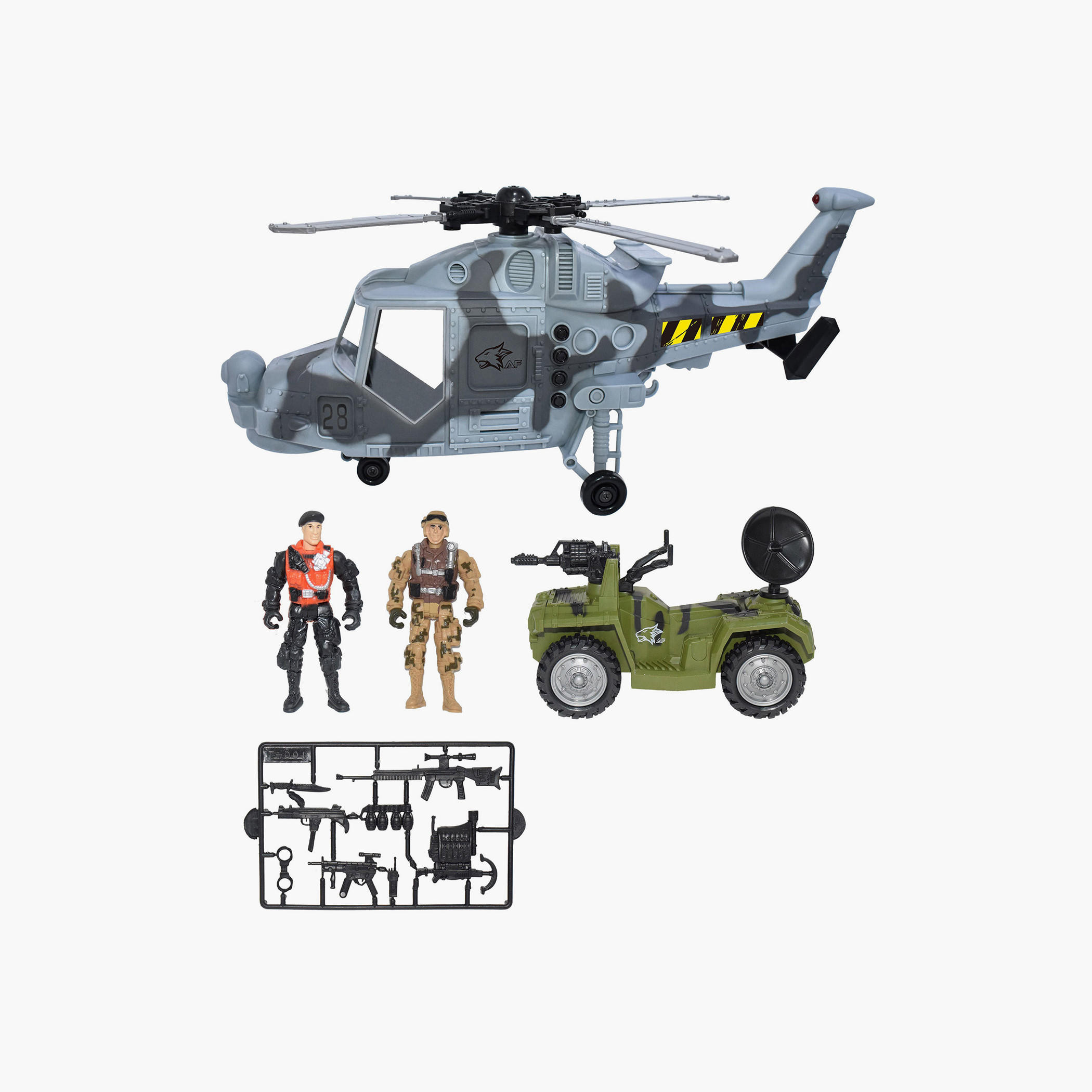 مجموعة ألعاب قوة العمل العسكرية-toys-playfigures-actionplaysets-image-3