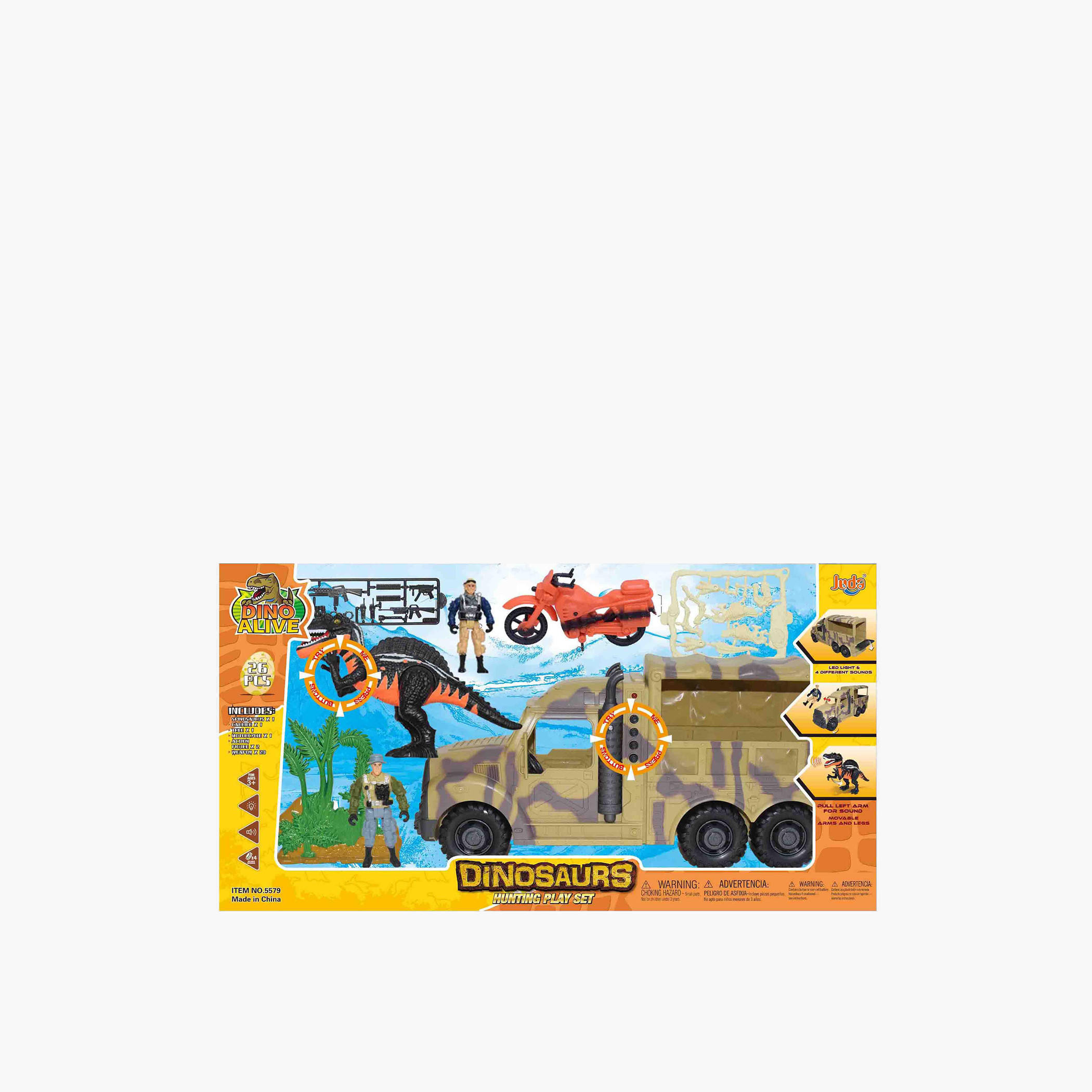 مجموعة لعب صيد الديناصورات-toys-playfigures-actionplaysets-image-1
