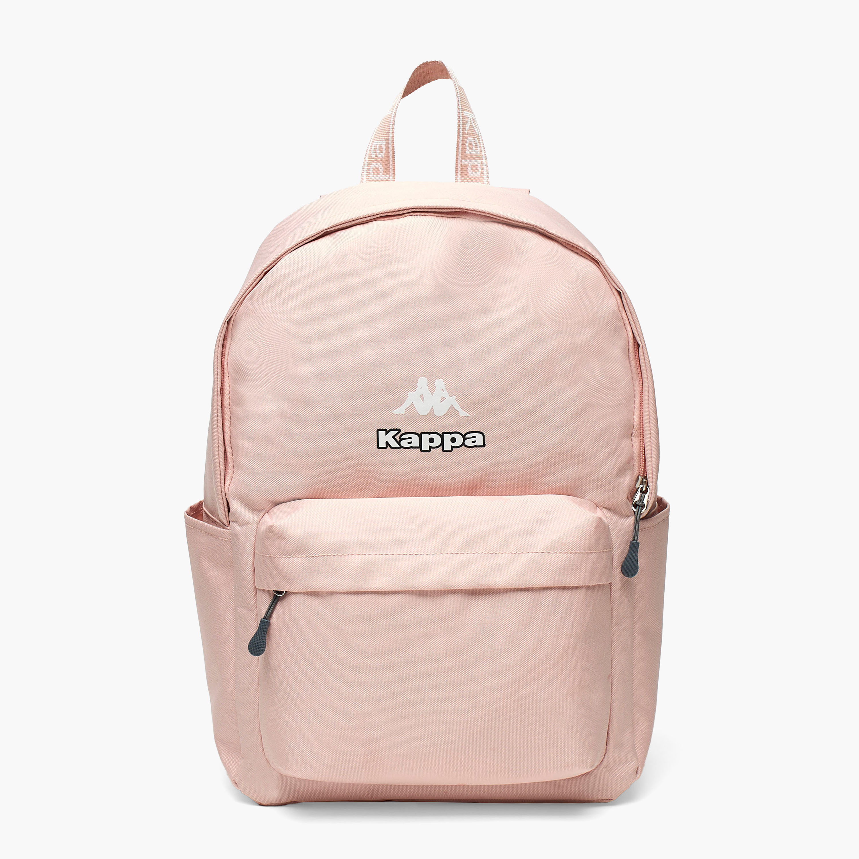 Kappa Logo Detail Backpack with Adjustable Shoulder Straps-school-bagsandbackpacks-backpacks-image-1