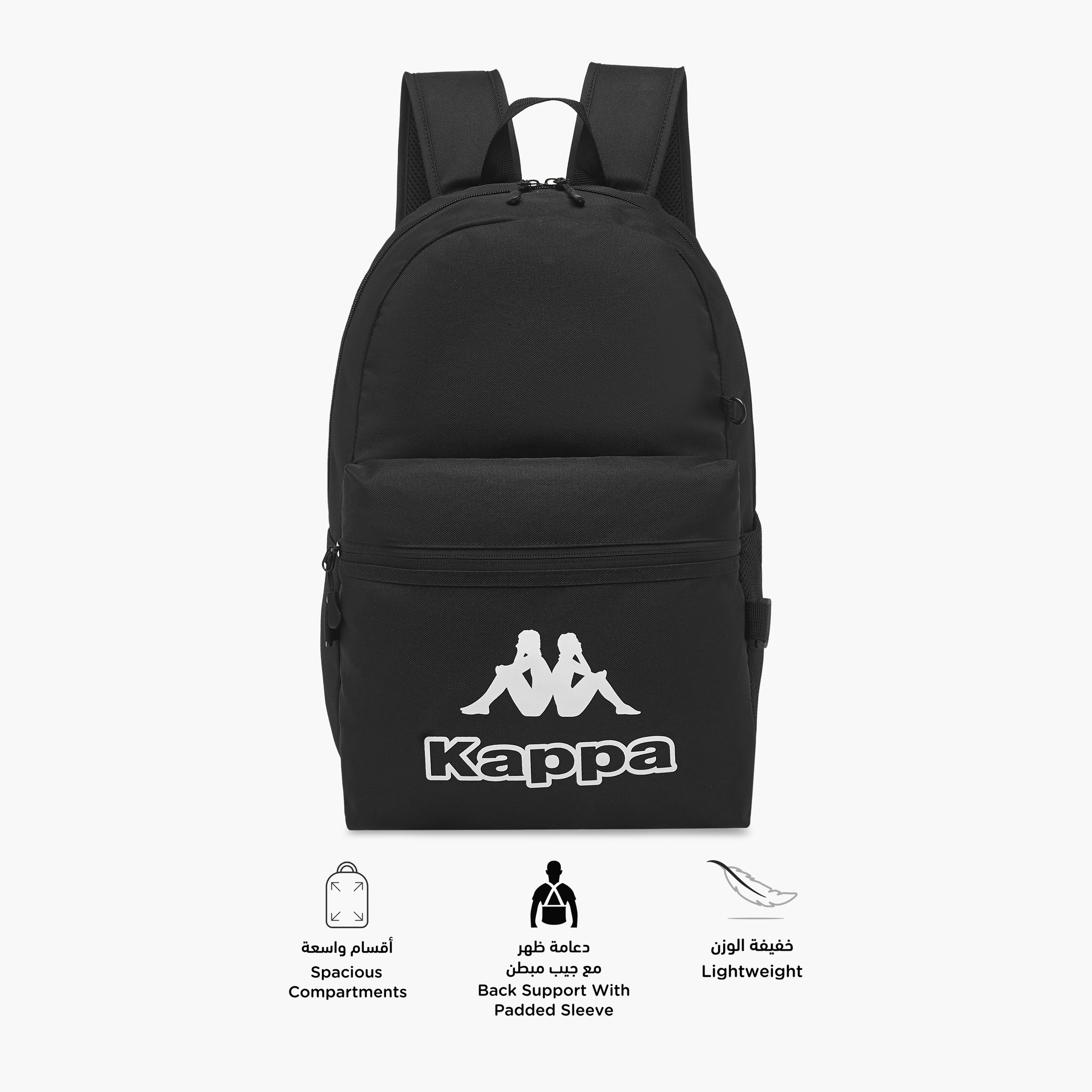 طقم شنطة ظهر مع شنطة غداء ومقلمة بطبعات شعار من كابا-cpkids-backtoschool-schoolbagsandbackpacks-backpacks-image-7