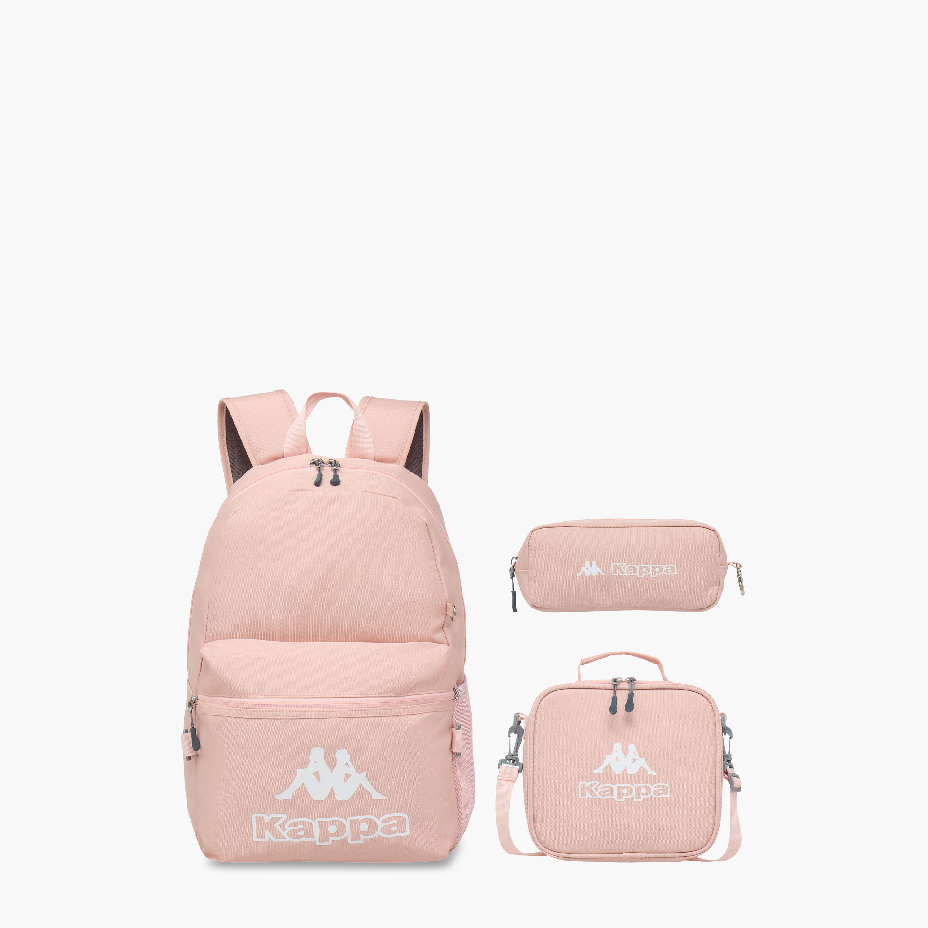 طقم شنطة ظهر مع شنطة غداء ومقلمة بطبعات شعار من كابا-cpkids-backtoschool-schoolbagsandbackpacks-backpacks-image-1