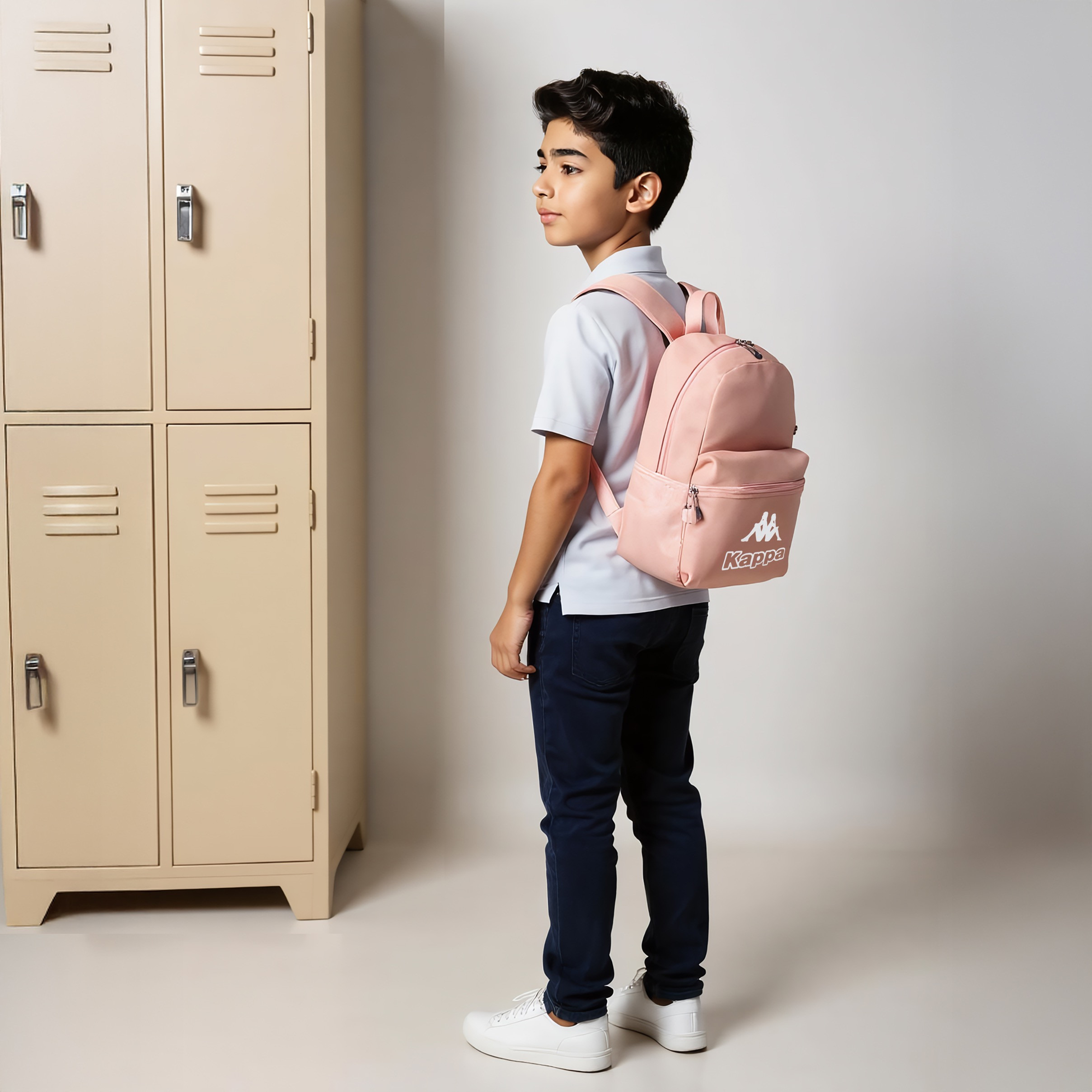 طقم شنطة ظهر مع شنطة غداء ومقلمة بطبعات شعار من كابا-cpkids-backtoschool-schoolbagsandbackpacks-backpacks-image-2