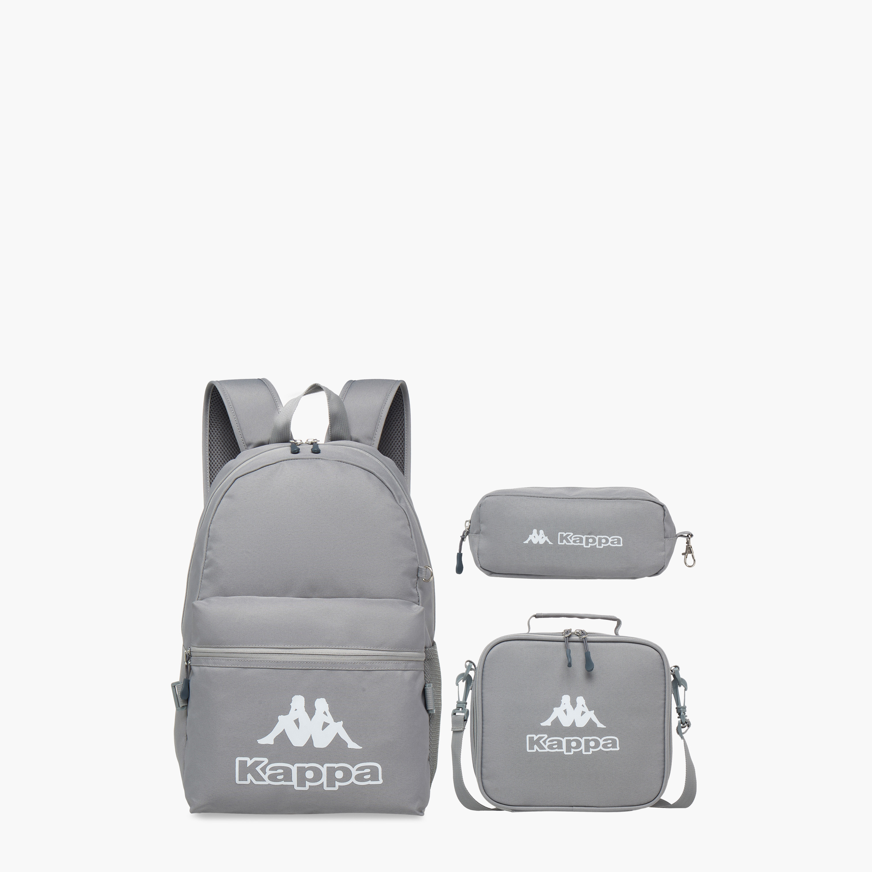 طقم شنطة ظهر مع شنطة غداء ومقلمة بطبعات شعار من كابا-cpkids-backtoschool-schoolbagsandbackpacks-backpacks-image-1